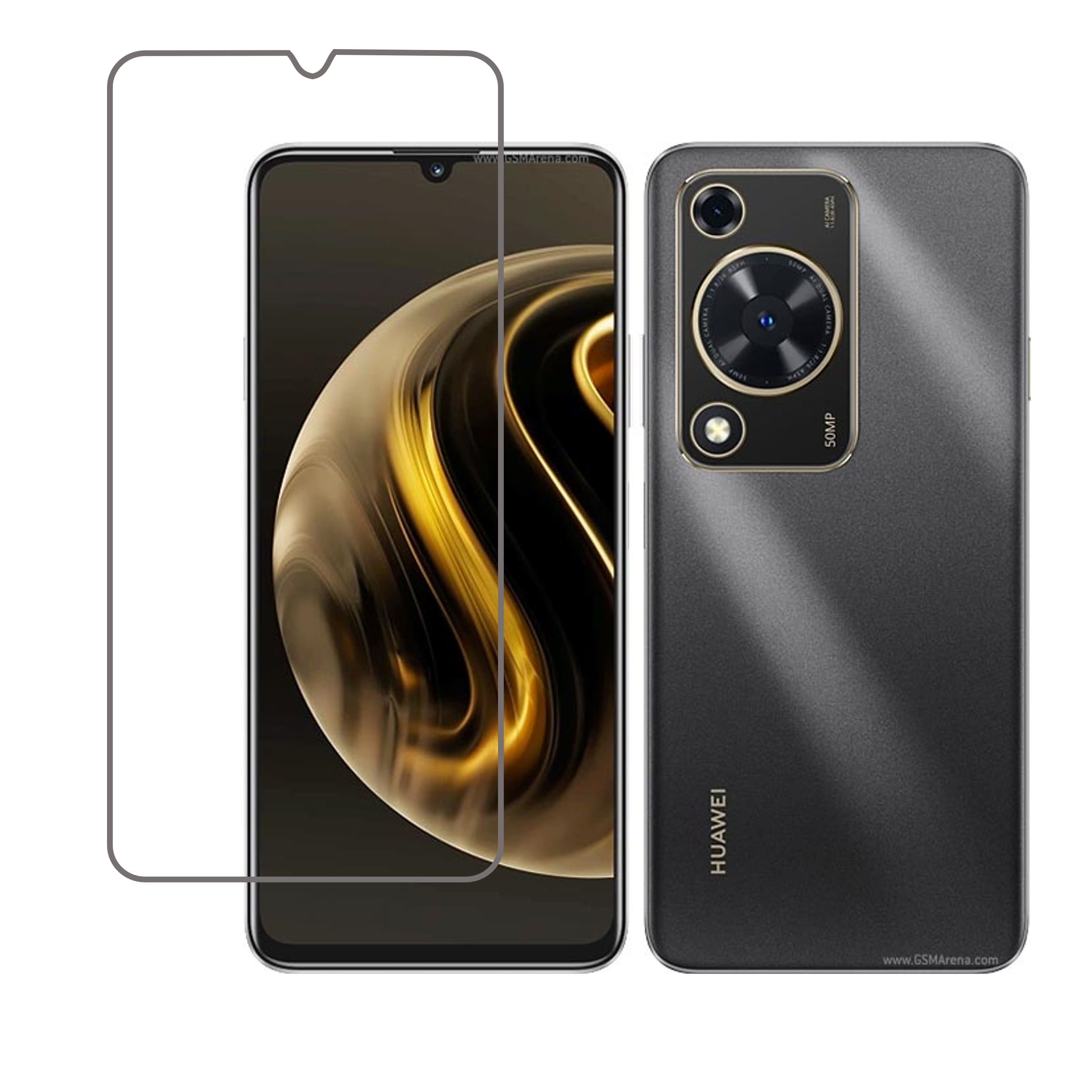 Huawei Enjoy 70 Compatible With Mobile Front Screen Protector  (Flexible Screen Protector)