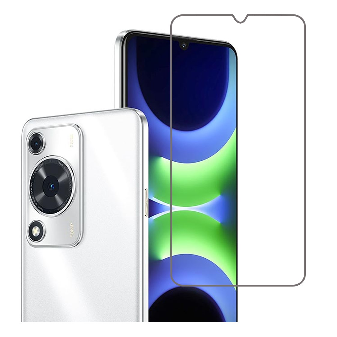 Huawei Nova Y63 Compatible With Mobile Front Screen Protector (Flexible Screen Protector)