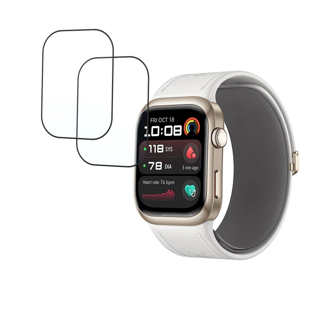 Huawei Watch D2 Compatible Smartwatch Screen Protector (Pack of 02)
