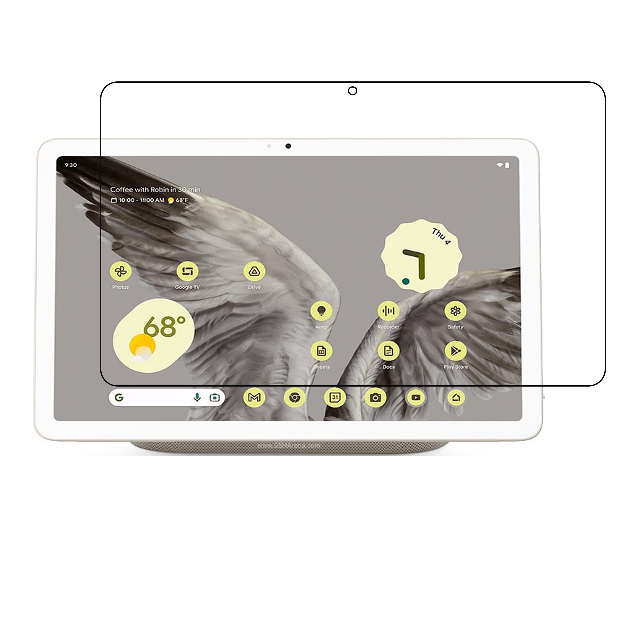 Google Pixel Tablet Tablet Screen Protector 9H Protective Compatible Flexible