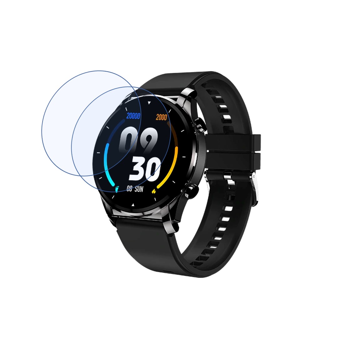 Fire-Boltt Thunder Smartwatch Screen Protector 9H Protective Compatible Flexible