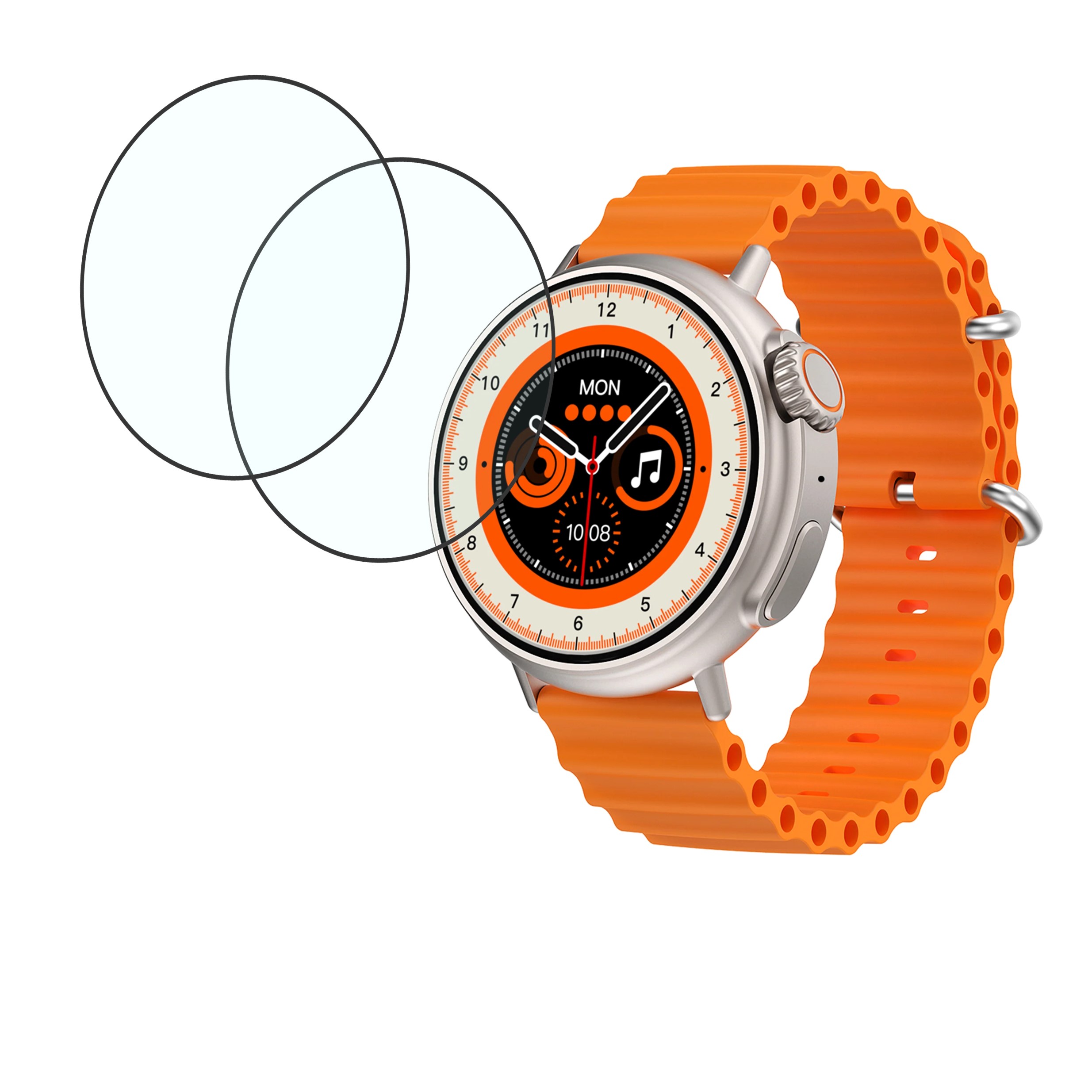 Gizmore Cult Smartwatch Screen Protector 9H Protective Compatible Flexible
