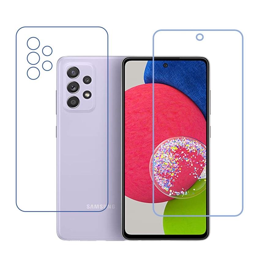 Samsung Galaxy A52s 5G 9H Front & Back Flexible Compatible Mobile Screen Protector (Not a Tempered glass)