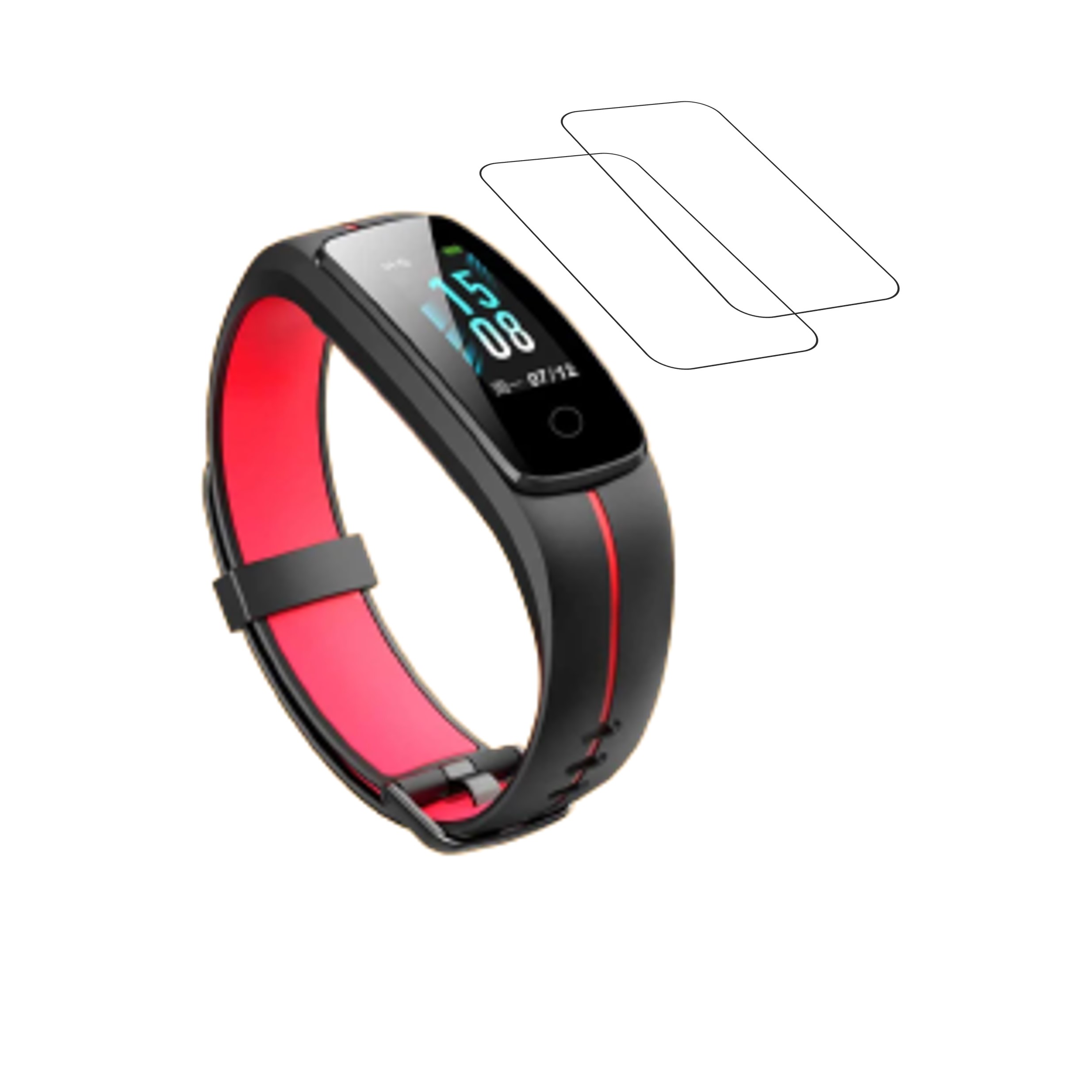 PLAYFIT 53 Smartwatch Screen Protector 9H Protective Compatible Flexible