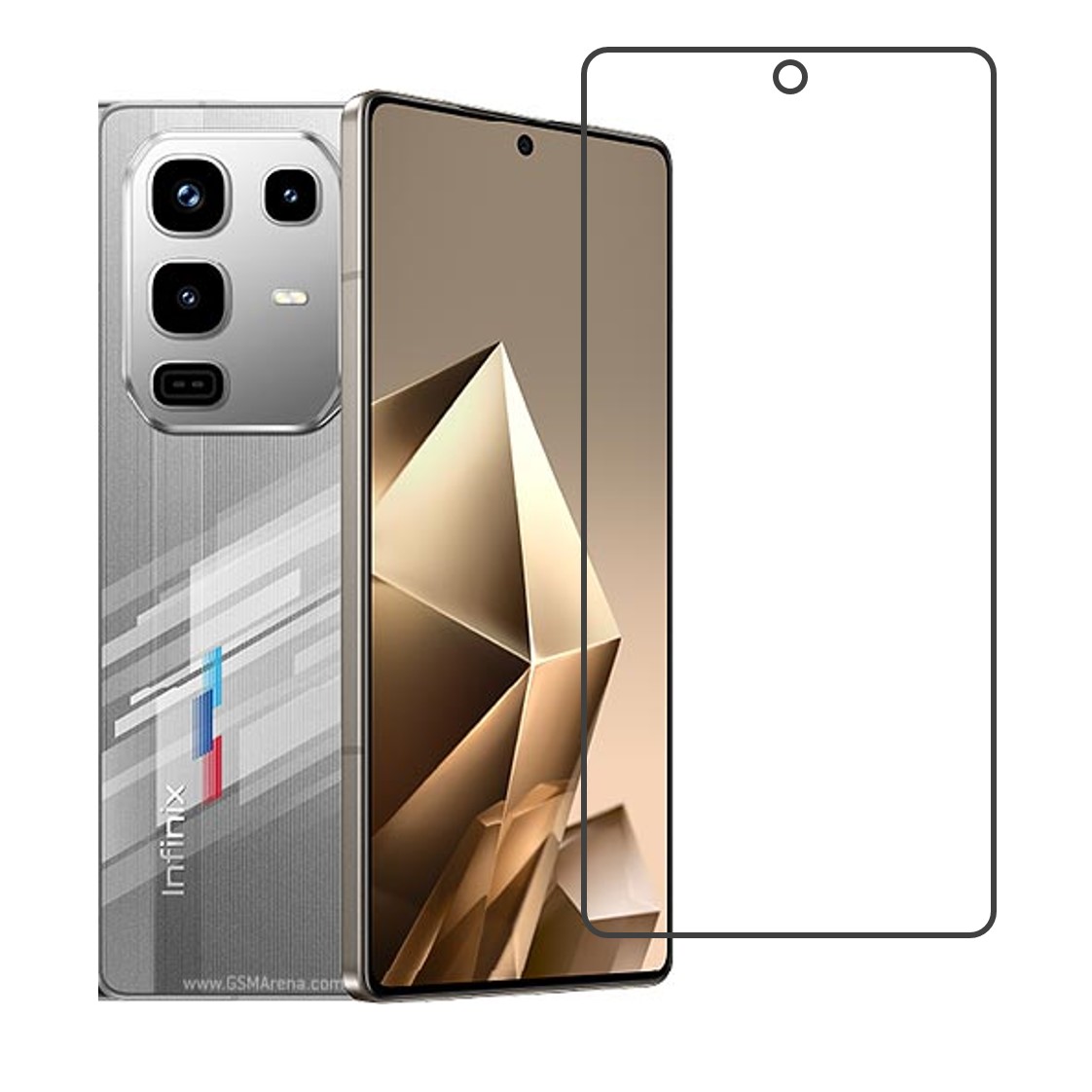 Infinix Note 50 4G Compatible With Mobile Front Screen Protector (Flexible Screen Protector)