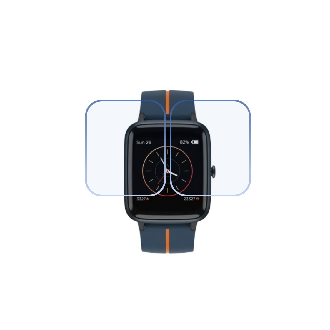 boAt Explorer O2 Smartwatch Screen Protector 9H Protective Compatible Flexible