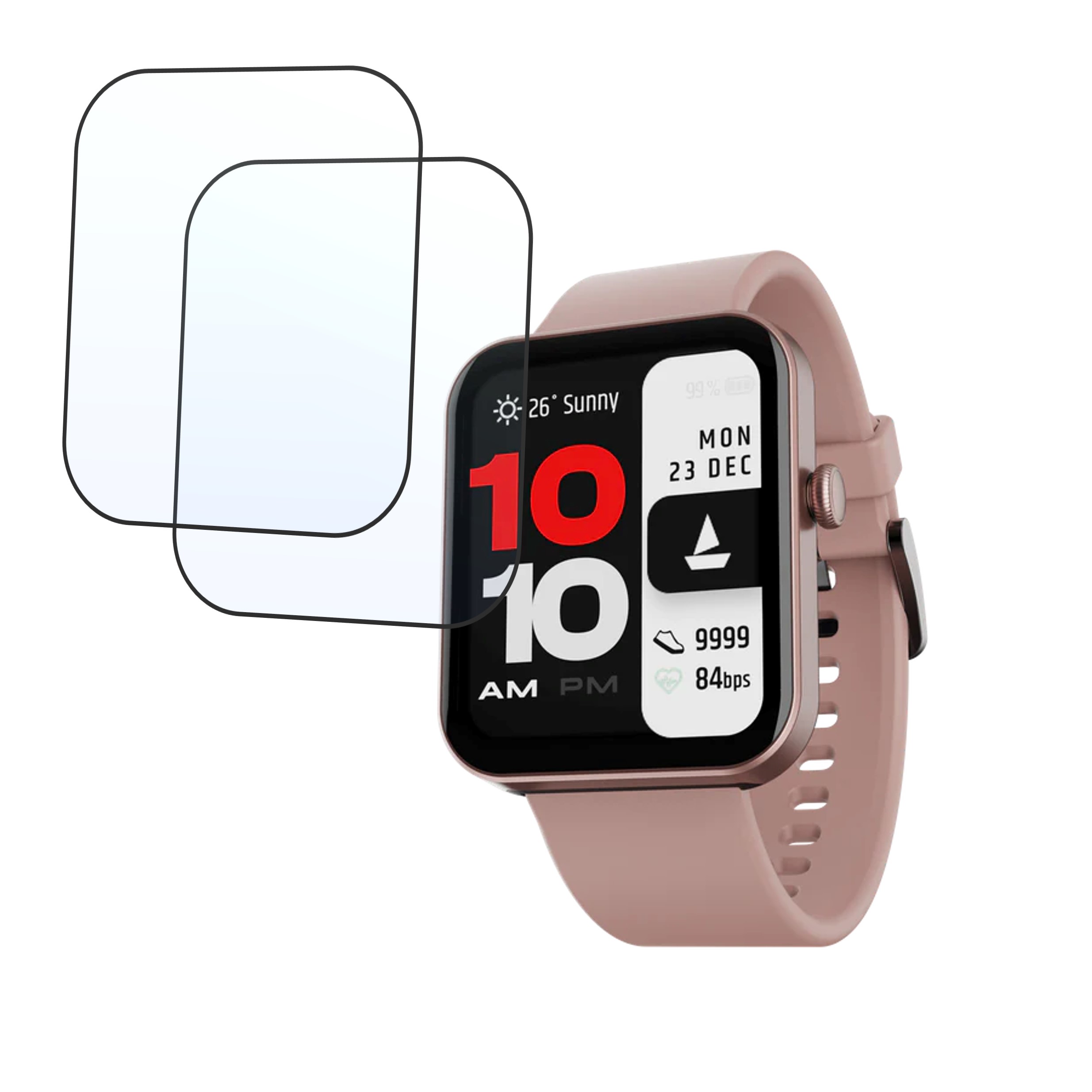 boAt Wave Leap Call Smartwatch Screen Protector 9H Protective Compatible Flexible