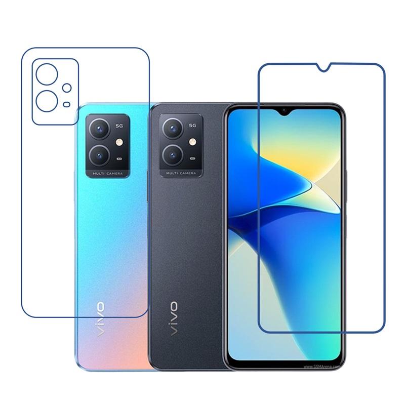 vivo Y30 5G 9H Front & Back Flexible Compatible Mobile Screen Protector (Not a Tempered glass)