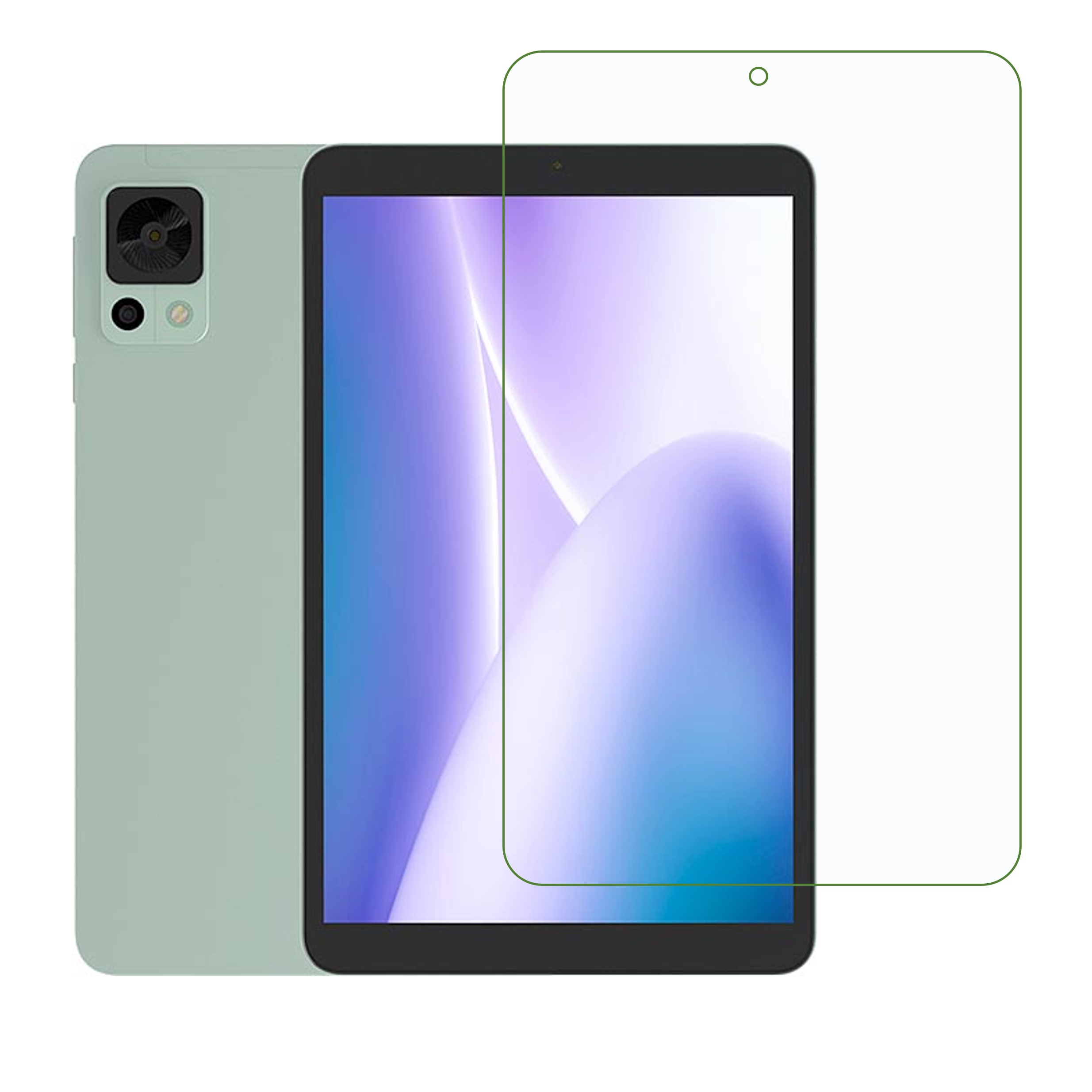 Doogee T20mini Tablet Screen Protector 9H Protective Compatible Flexible