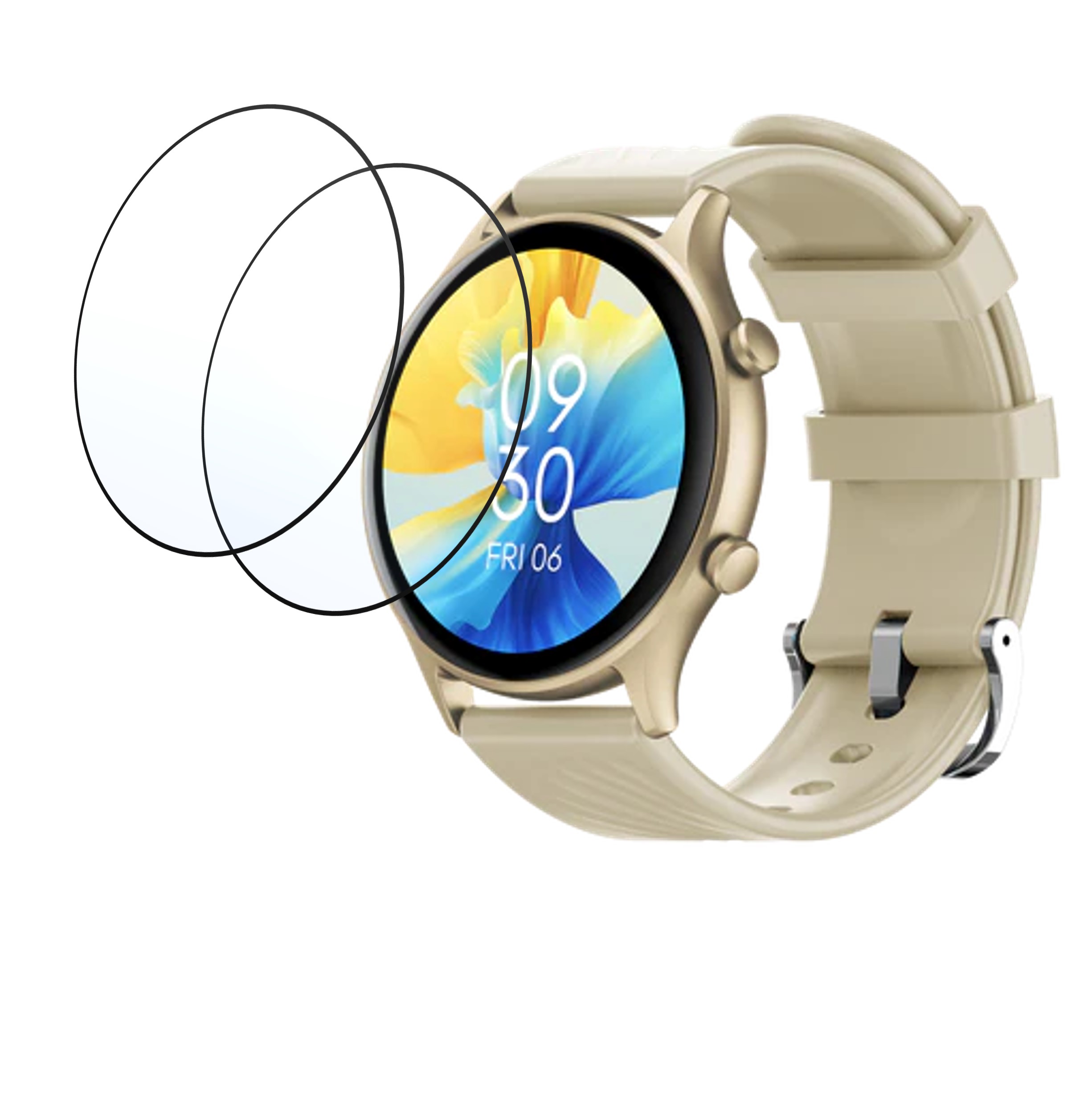 Fire Boltt Legend Smartwatch Screen Protector 9H Protective Compatible Flexible