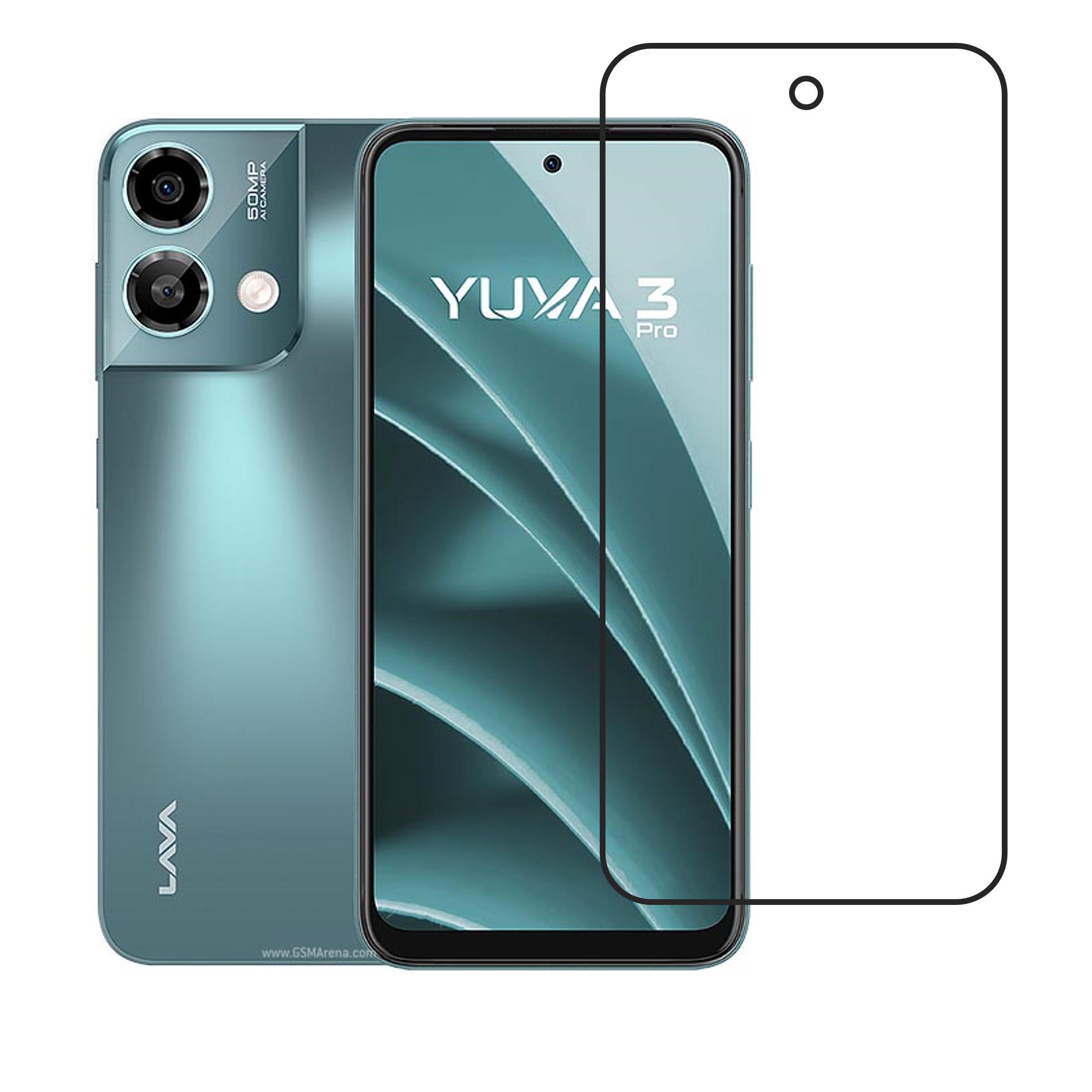  Lava Yuva 3 Pro Compatible Mobile Screen Protector 