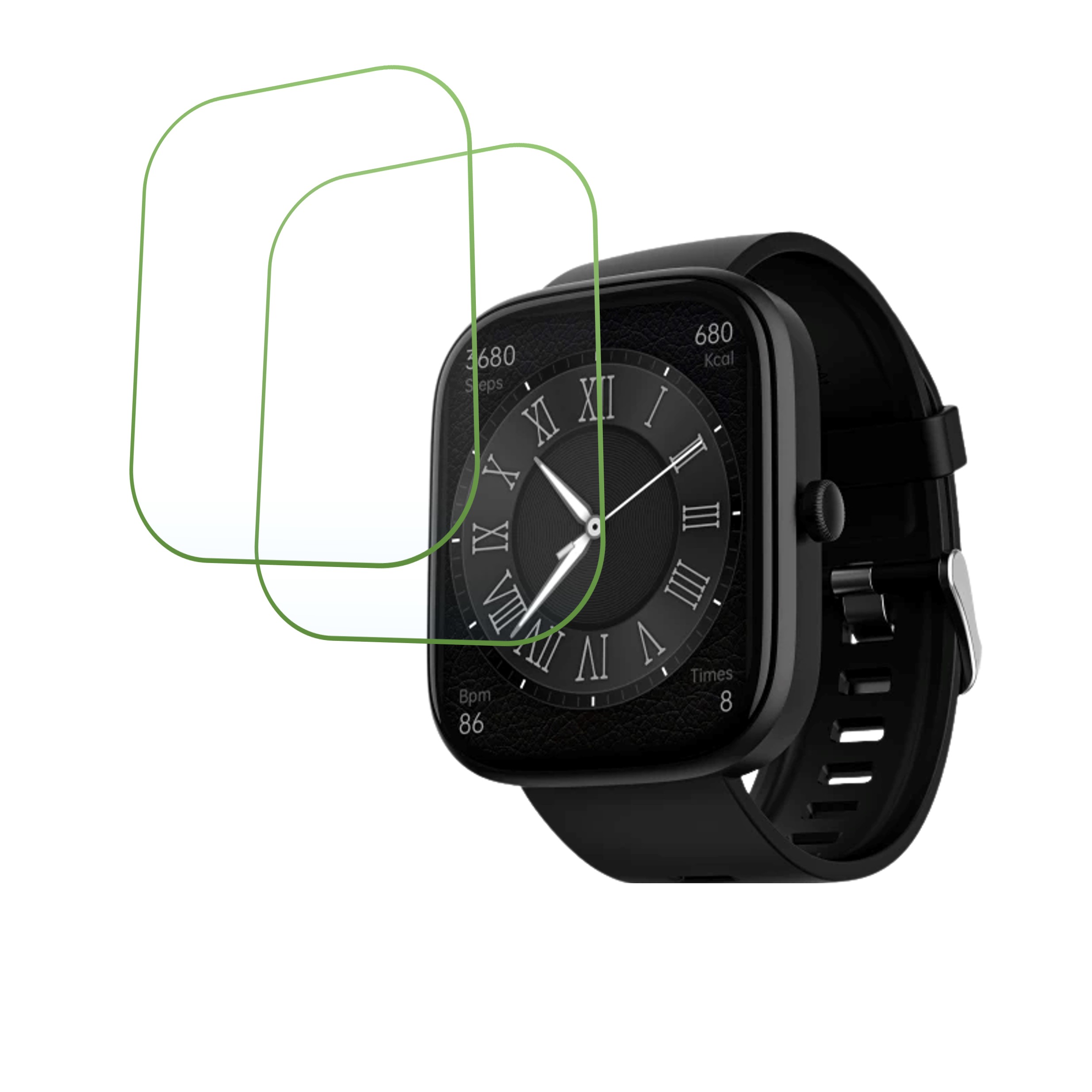 boAt Ultima Prism Smartwatch Screen Protector 9H Protective Compatible Flexible