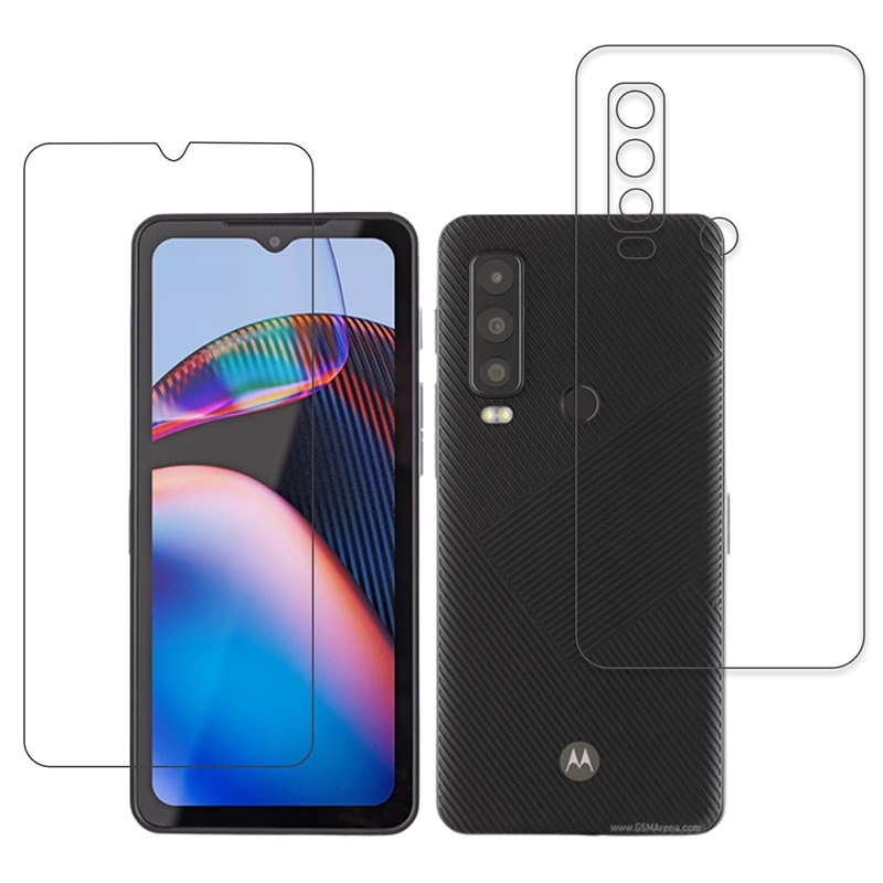 Motorola Defy 2 9H Protective Compatible Mobile Screen Protector For Front & Back (Not a Tempered glass)