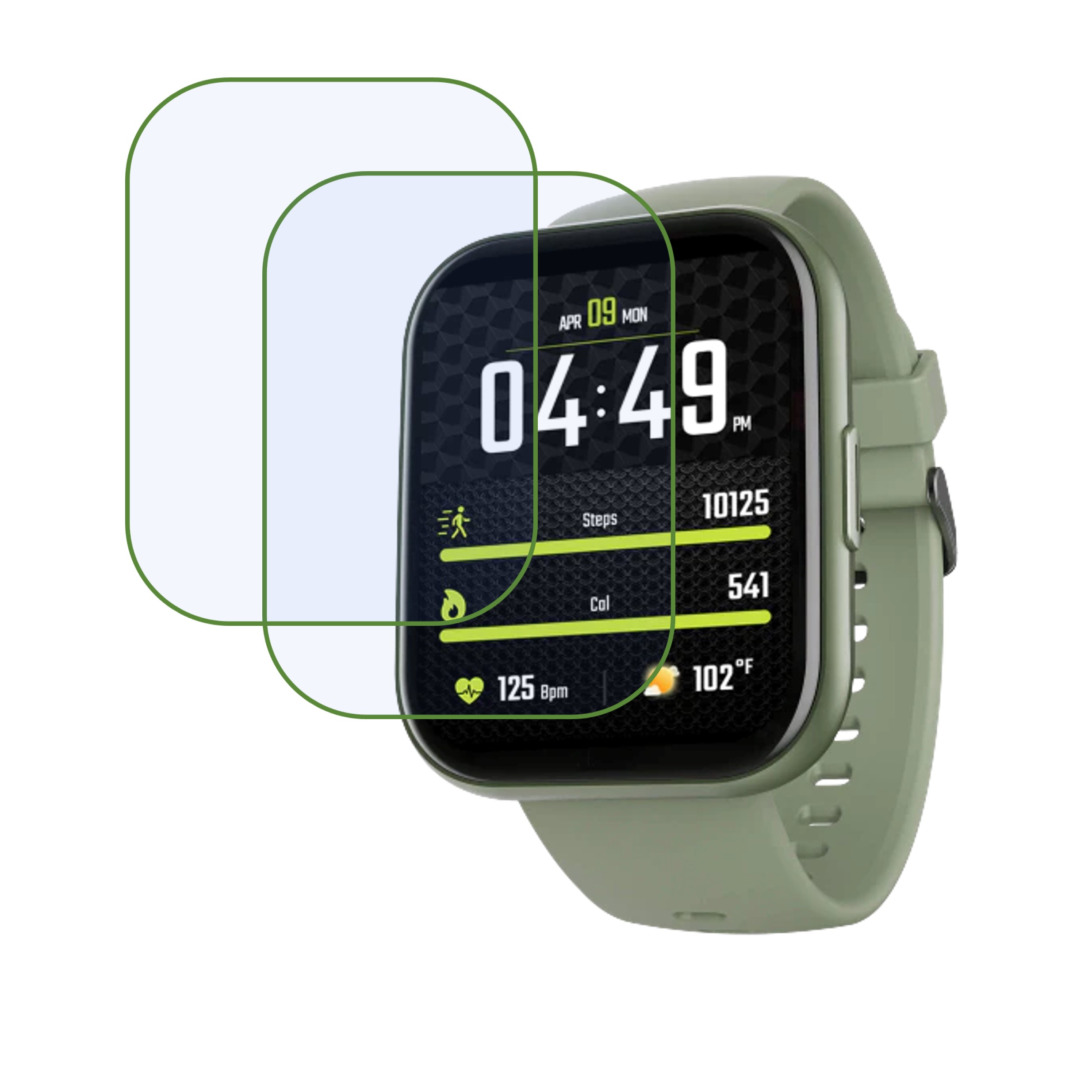boAt Wave Neo Plus Smartwatch Screen Protector 9H Protective Compatible Flexible