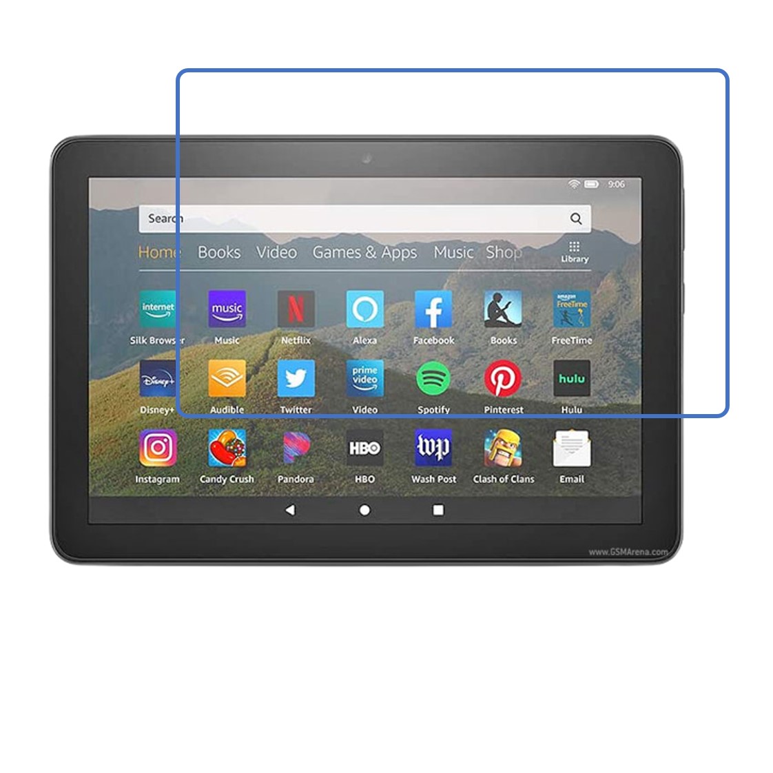 Amazon Fire HD 8 (2020) Tablet Screen Protector 9H Protective Compatible Flexible
