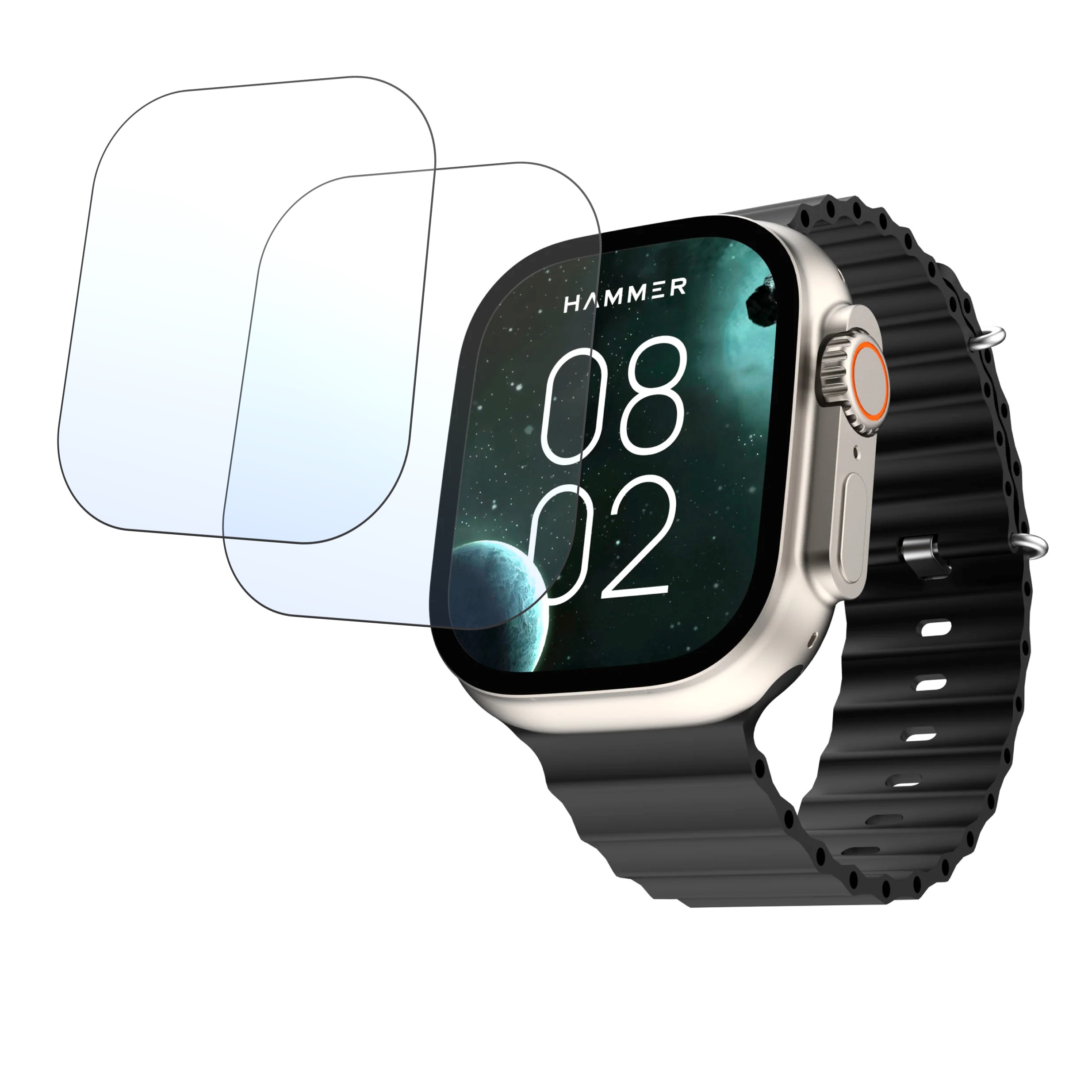 Hammer Active 2.0 Smartwatch Screen Protector 9H Protective Compatible Flexible