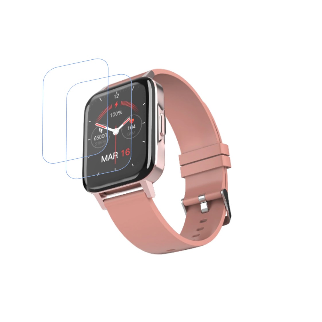 AQFIT W6 Smartwatch Screen Protector 9H Protective Compatible Flexible