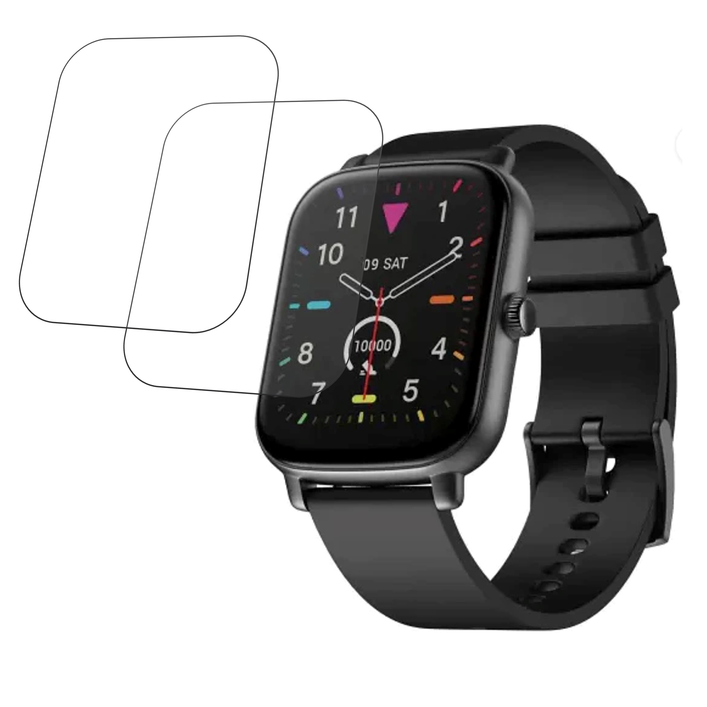 Noise ColorFit Vivid Call Smartwatch Screen Protector 9H Protective Compatible Flexible
