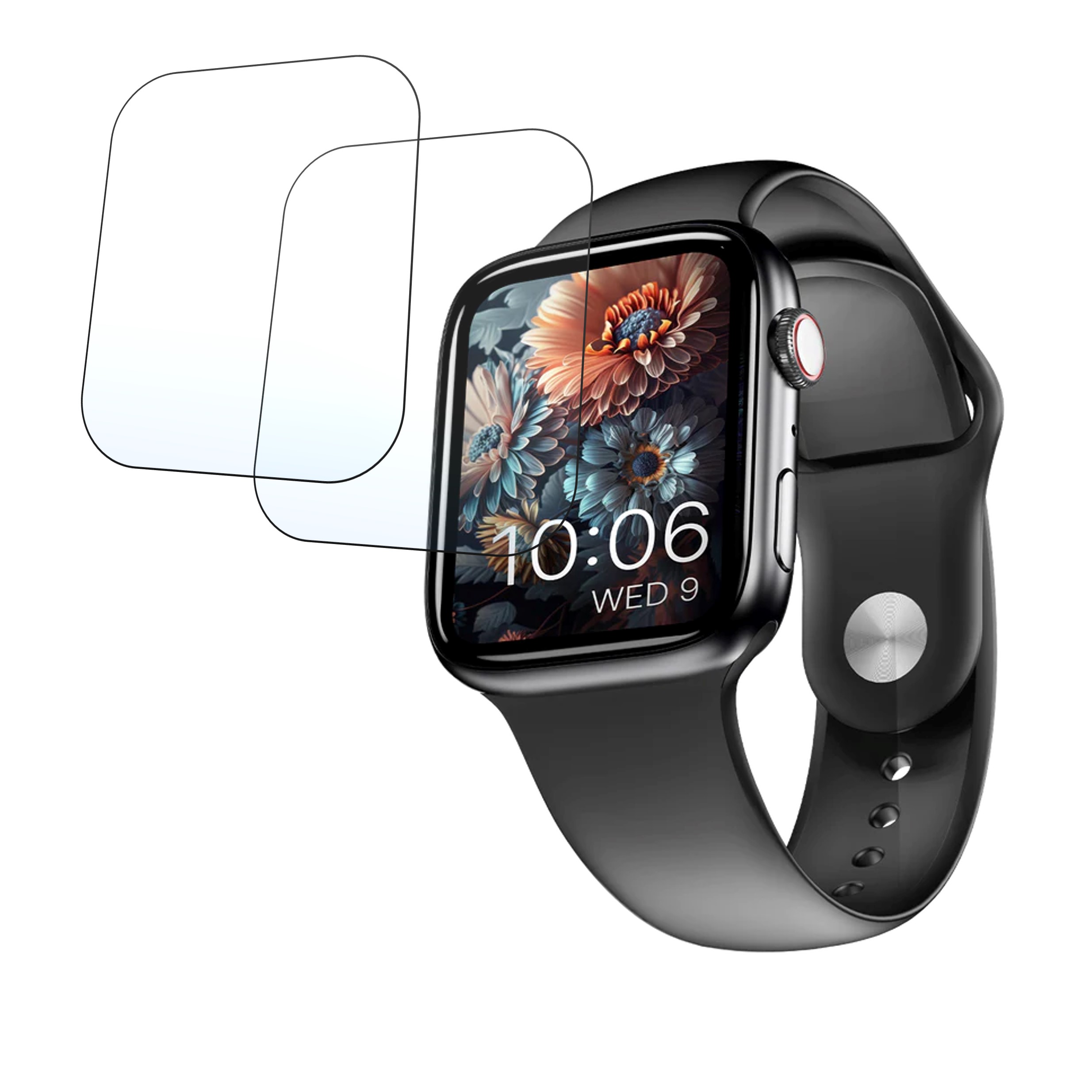Crossbeats Ignite Cube Smartwatch Screen Protector 9H Protective Compatible Flexible