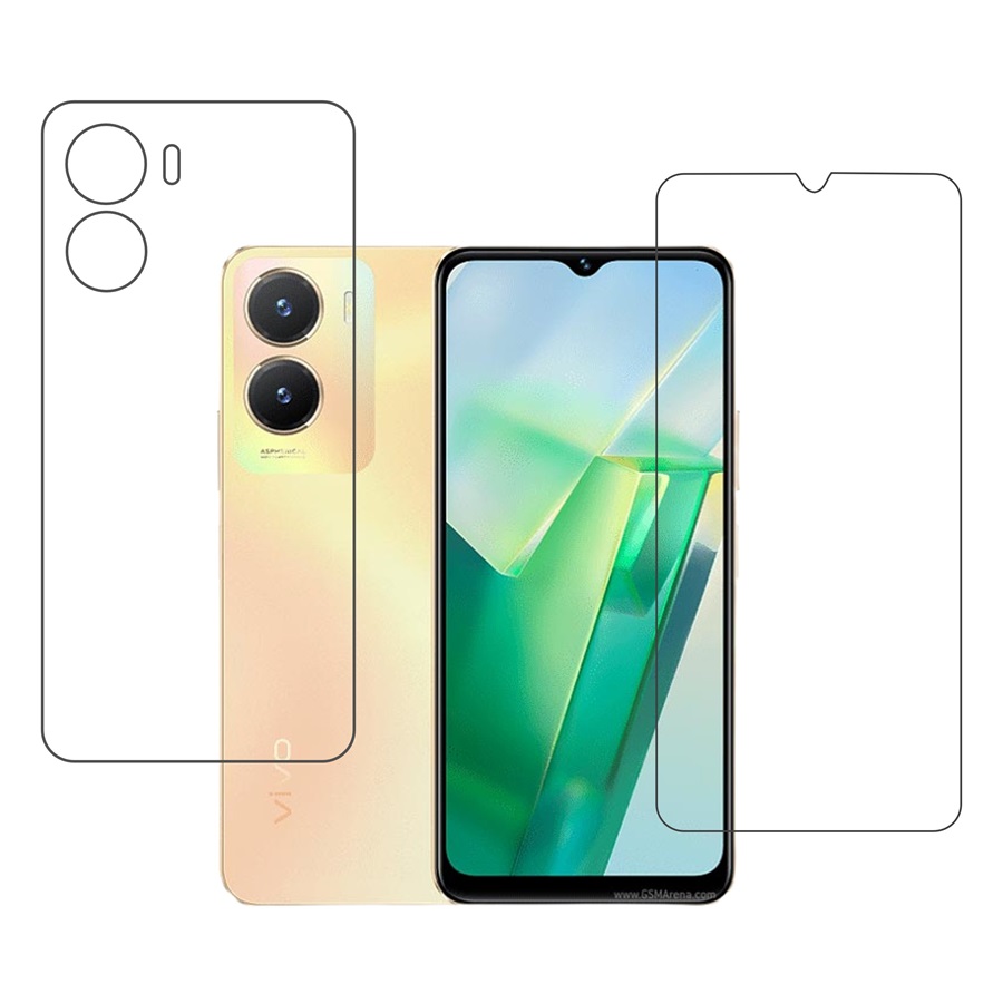 vivo T2x (India) 9H Protective Compatible Mobile Screen Protector For Front & Back (Not a Tempered glass)