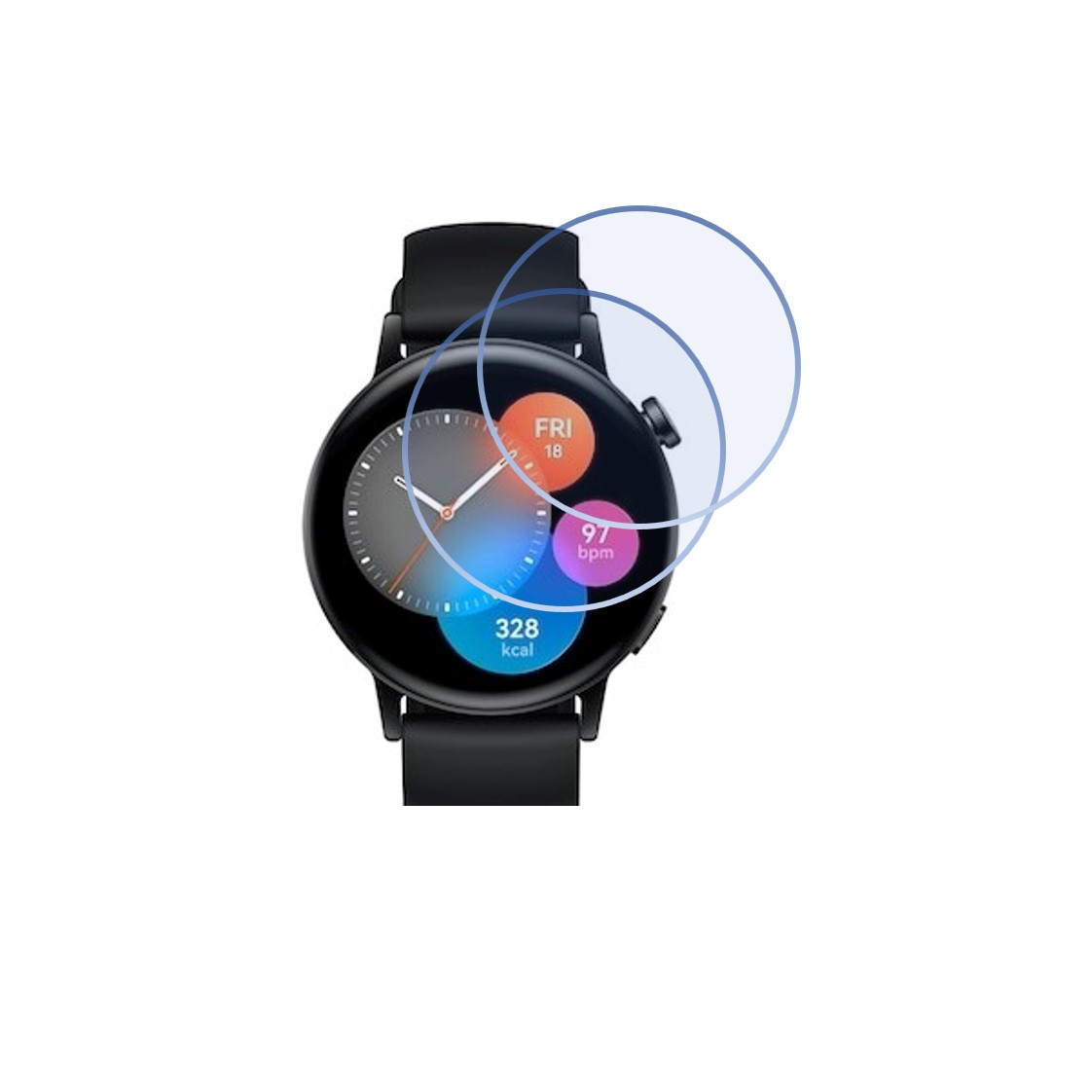 Huawei Watch GT 3 42mm Smartwatch Screen Protector 9H Protective Compatible Flexible