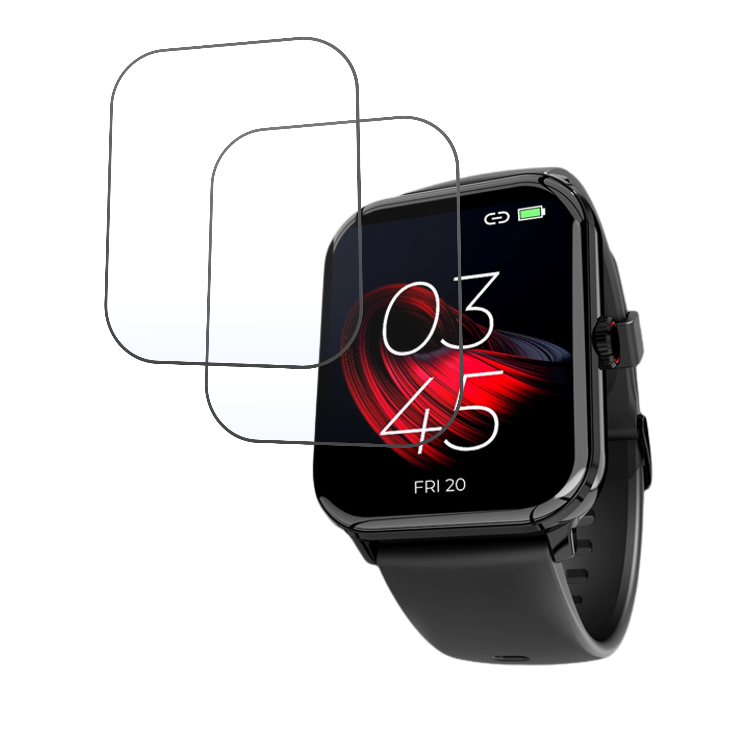 beatsXP Marv Neo 1.85 Smartwatch Screen Protector 9H Protective Compatible Flexible