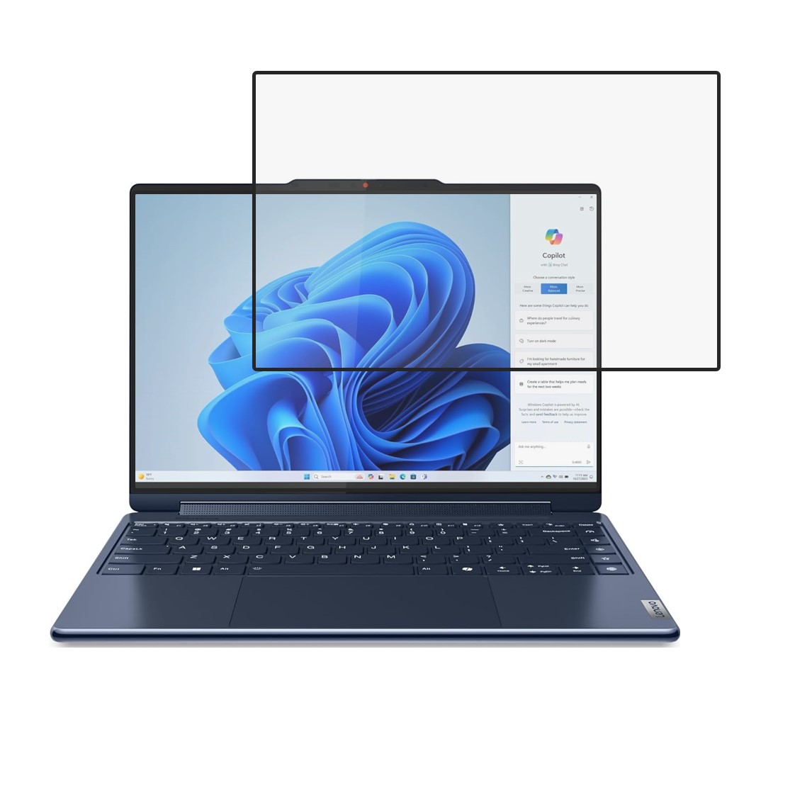 Laptop Screen Protector Compatible With Lenovo Yoga 9 Intel Evo Core Ultra 7 (14 Inch) 9H Flexible