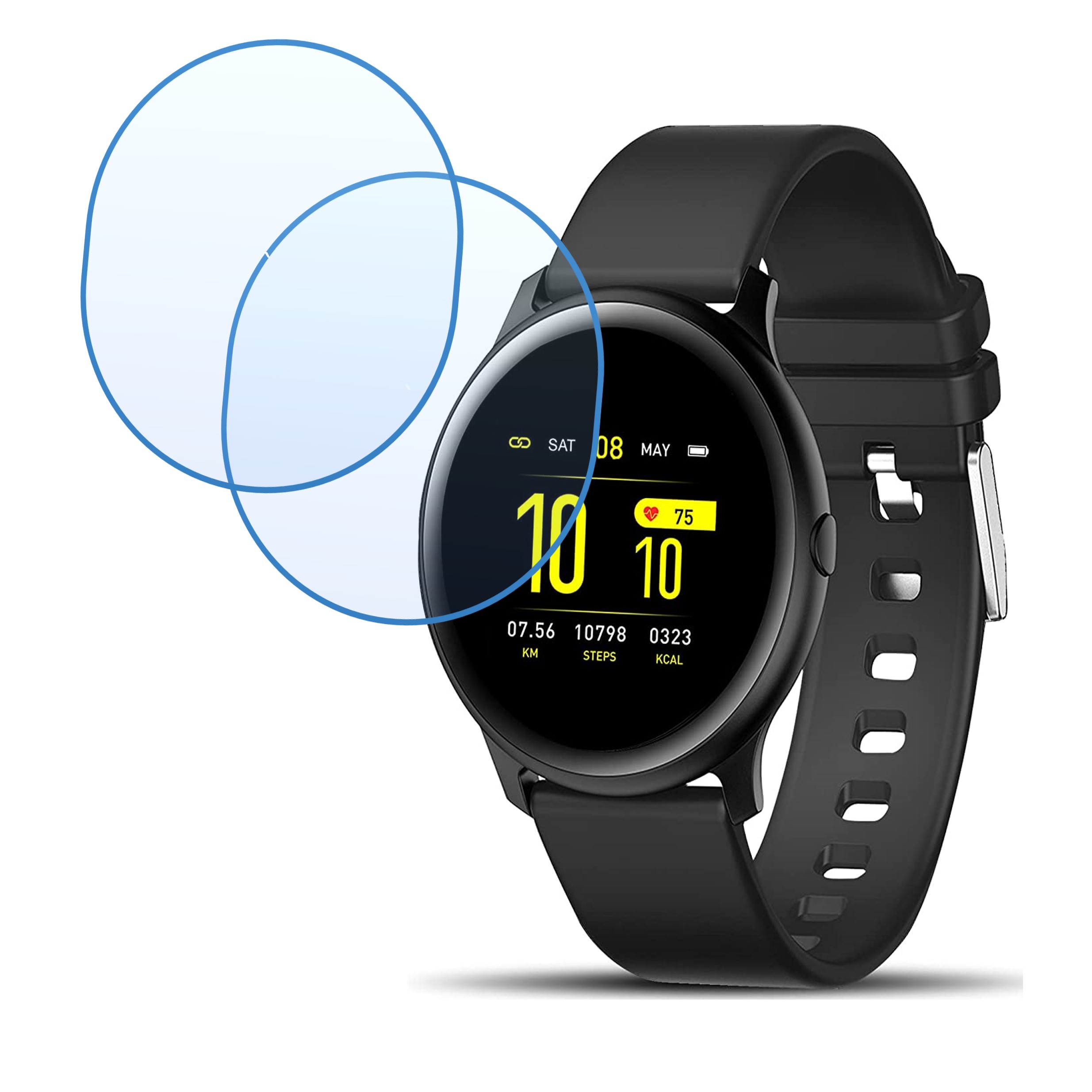 Gionee StylFit Alpha GSW7 Smartwatch Screen Protector 9H Protective Compatible Flexible