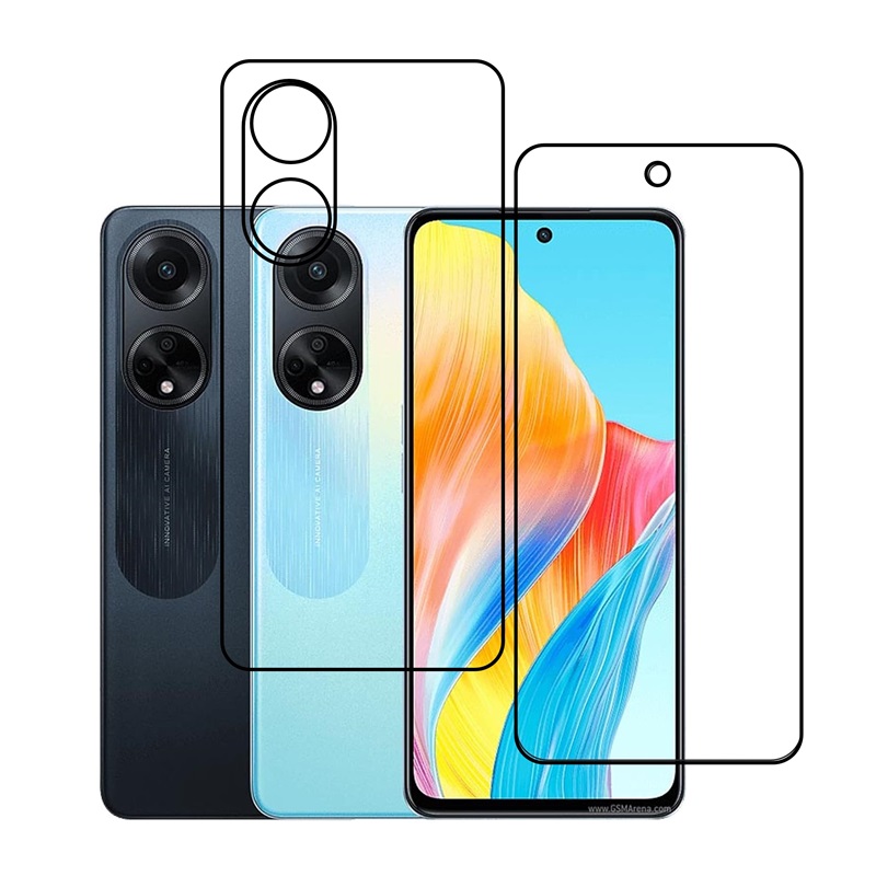 Oppo A98 Protective Front & Back Compatible Mobile Screen Protector