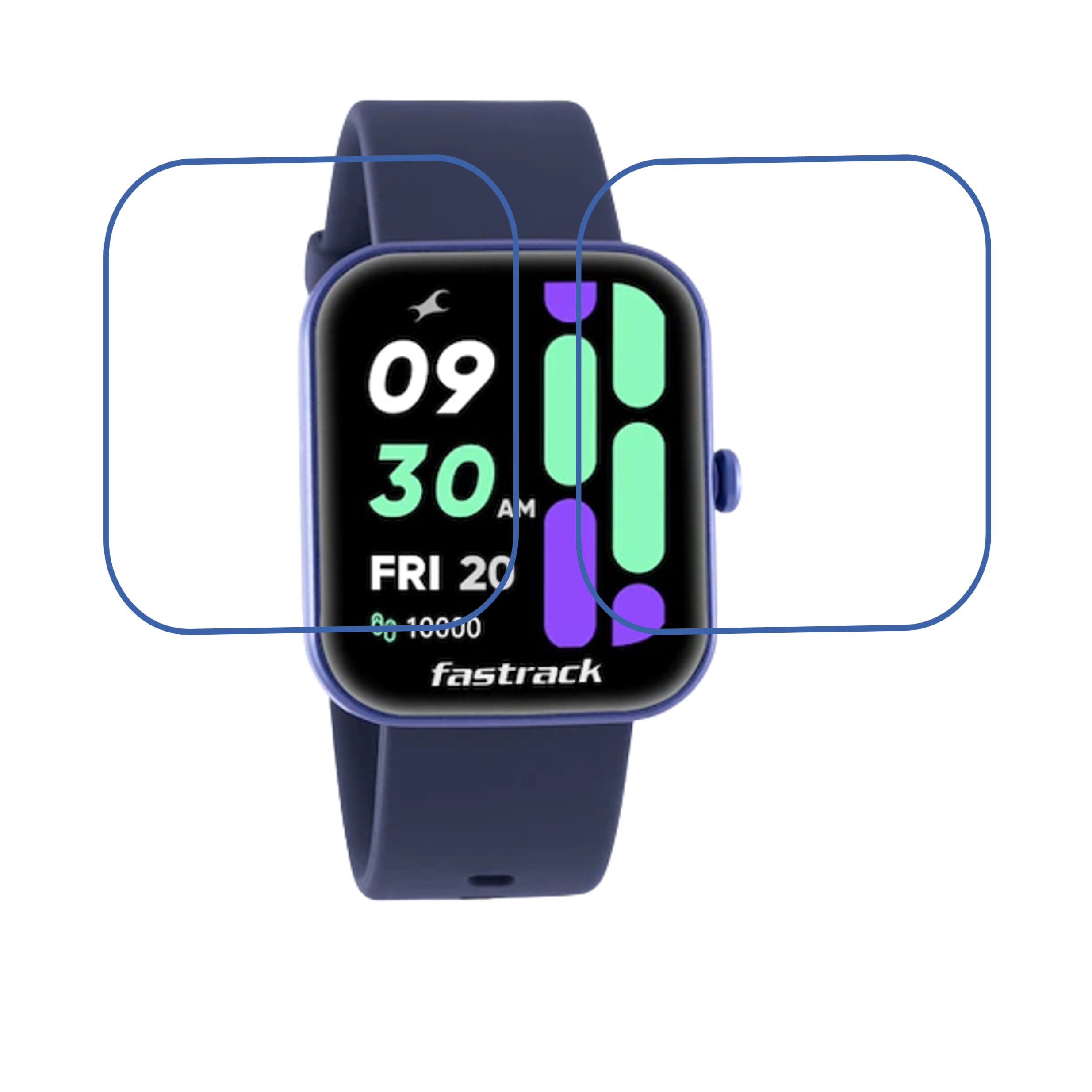 REFLEX HELLO SMART WATCH Smartwatch Screen Protector 9H Protective Compatible Flexible