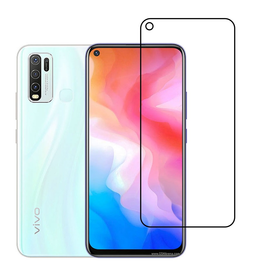Vivo Y 30 9H Unbreakable Smart Phone Screen Tempered Glass Screen Guard (Tempered glass/9H Clear/9H Matte)