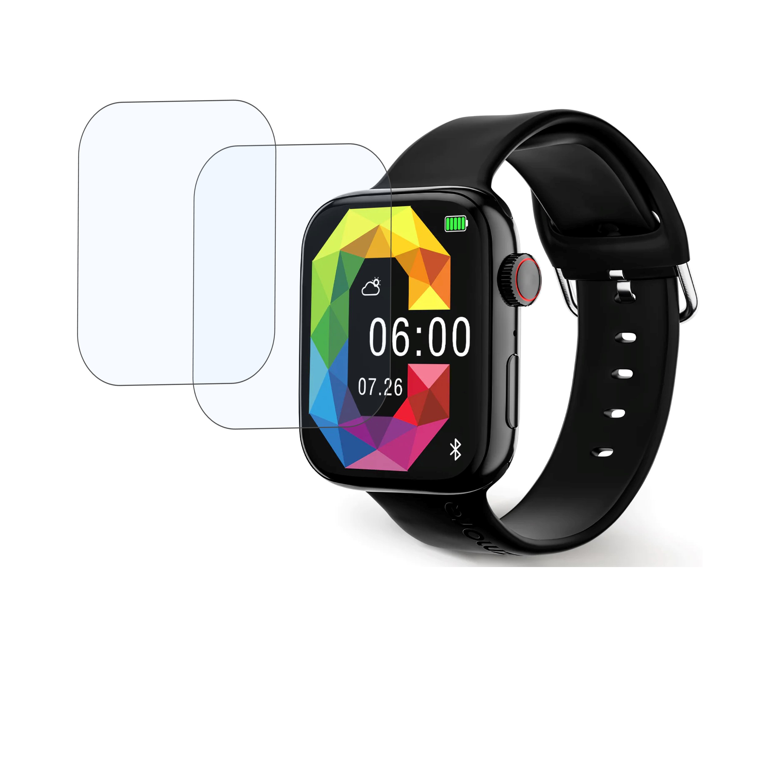 Gizmore GizFit CLOUD 1.85 Smartwatch Screen Protector 9H Protective Compatible Flexible