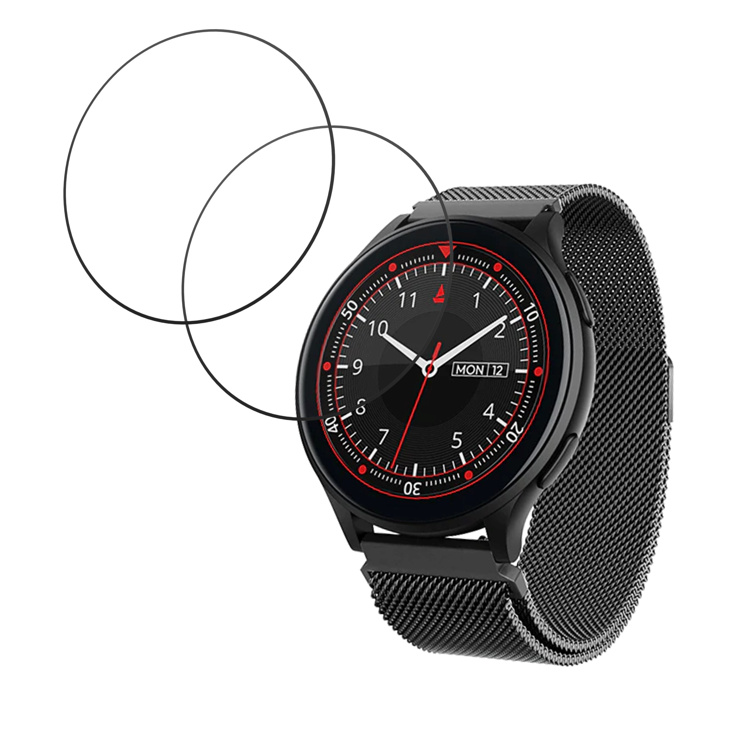 boAt Primia Curv Smartwatch Screen Protector 9H Protective Compatible Flexible
