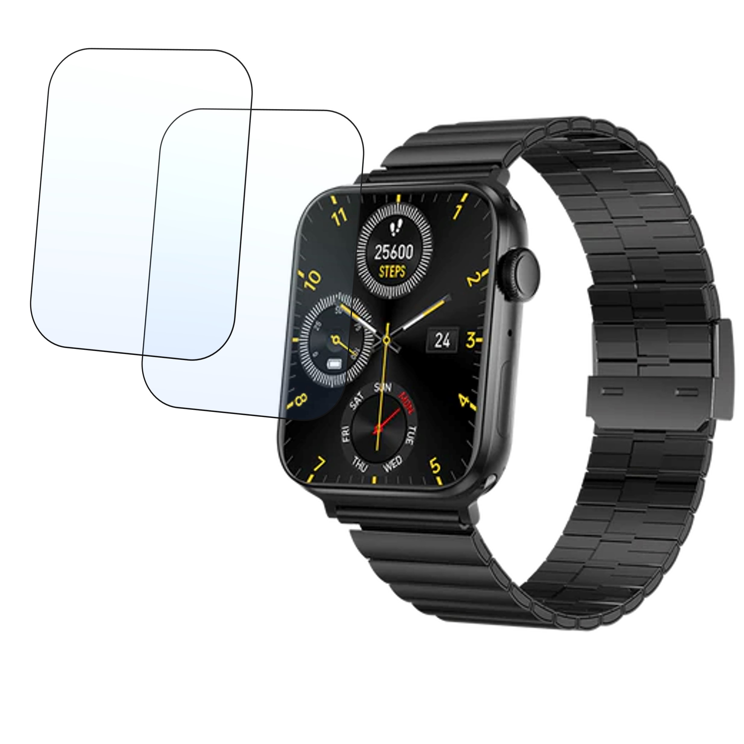 Fire Boltt Visionary Ultra Smartwatch Screen Protector 9H Protective Compatible Flexible