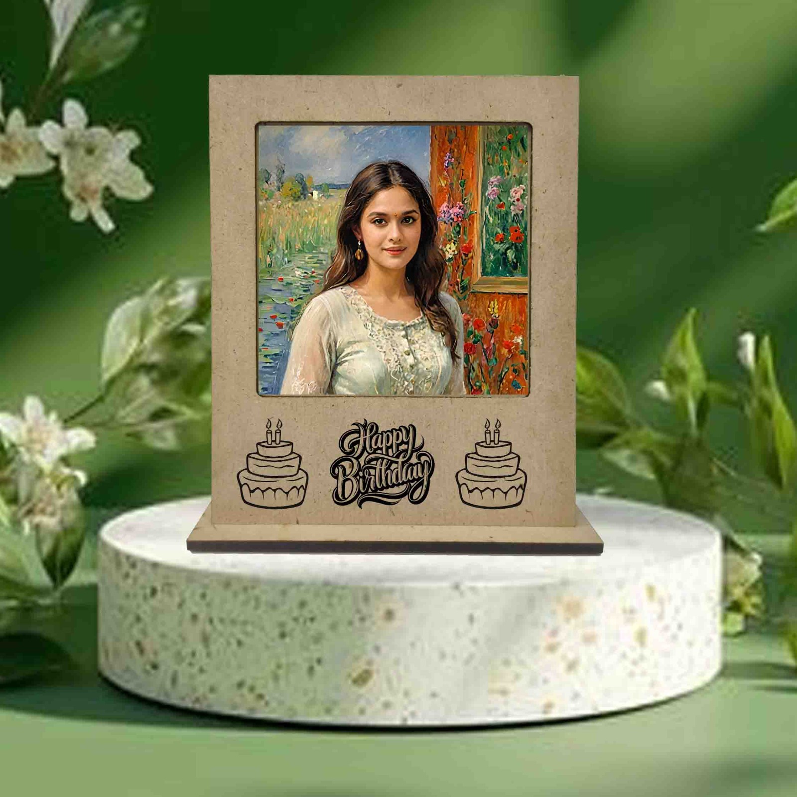 Timeless MDF Wooden Frame – Great for Weddings, Birthdays & More