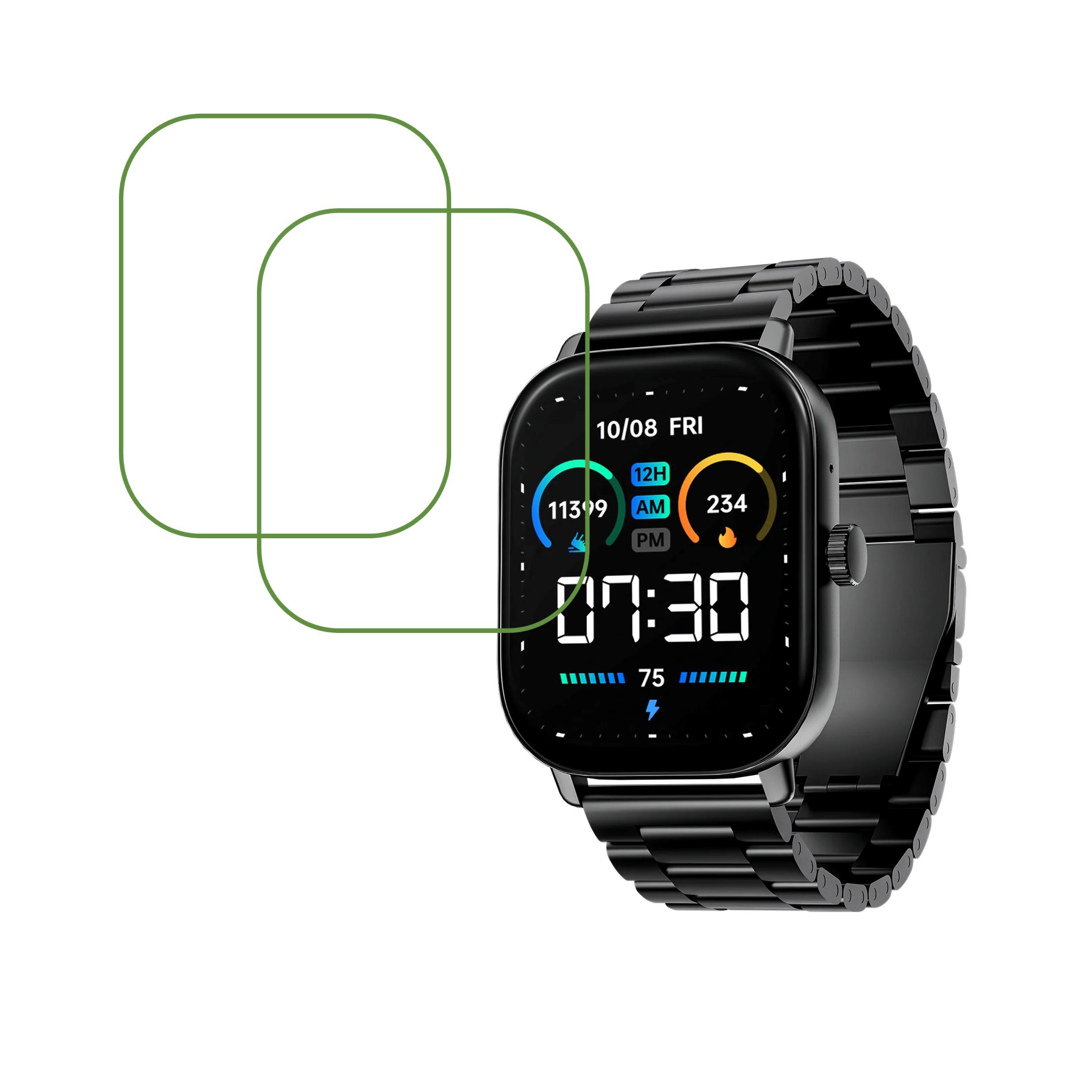boAt wave spectra Smartwatch Screen Protector 9H Protective Compatible Flexible