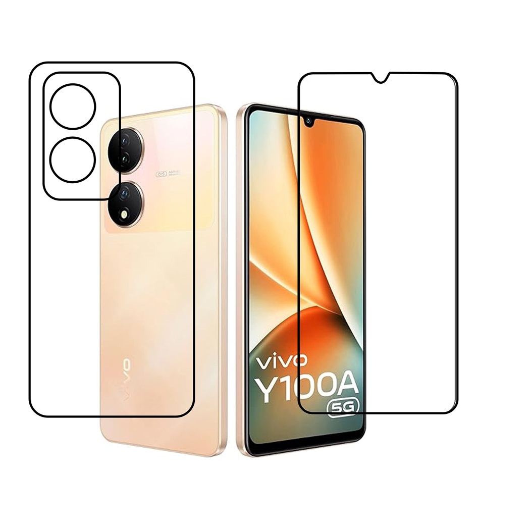 Vivo Y100A Protective Compatible Mobile Screen Protector For (Not a Tempered glass)