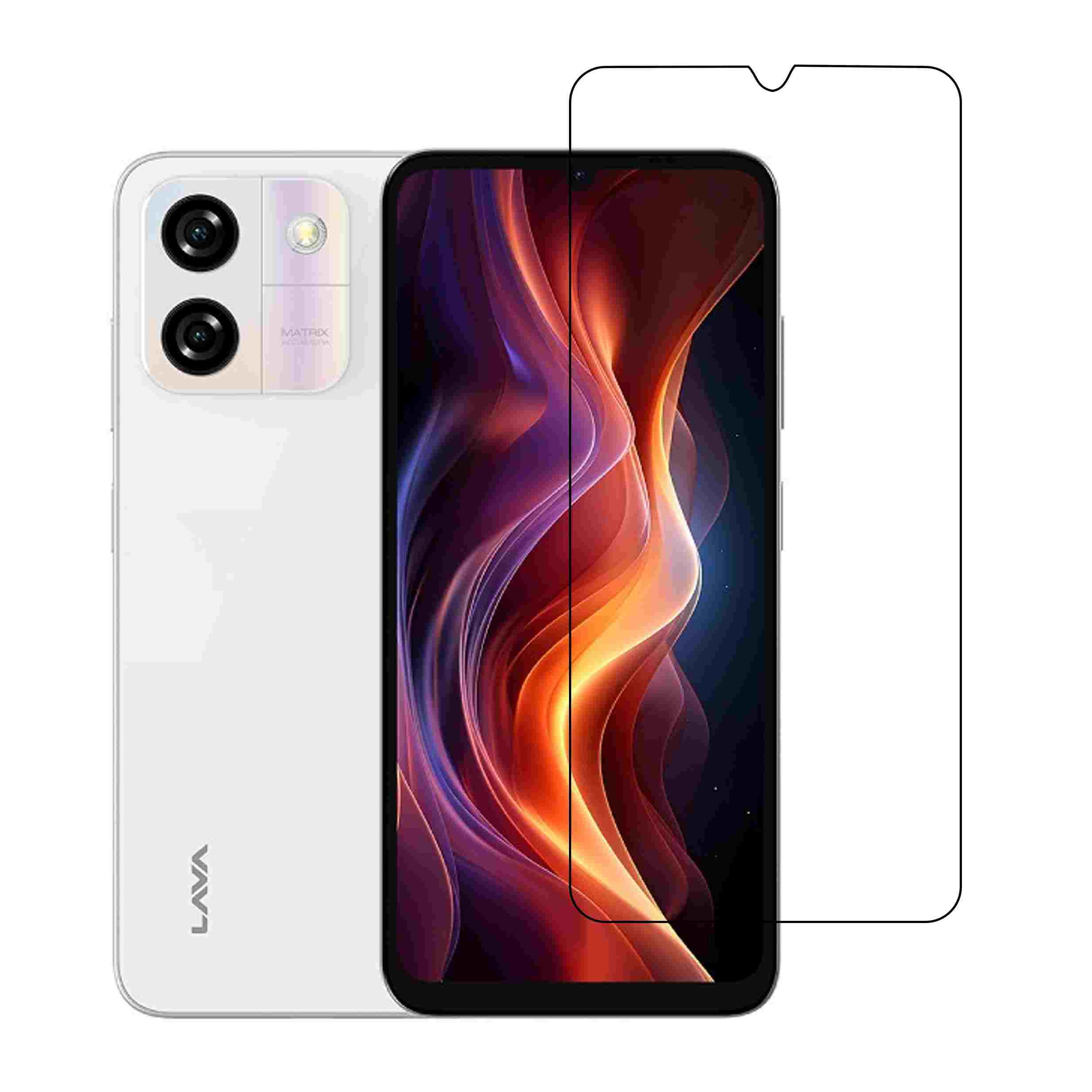 Lava Yuva Star 9H Protective Compatible Flexible Unbreakable Mobile Screen Protector