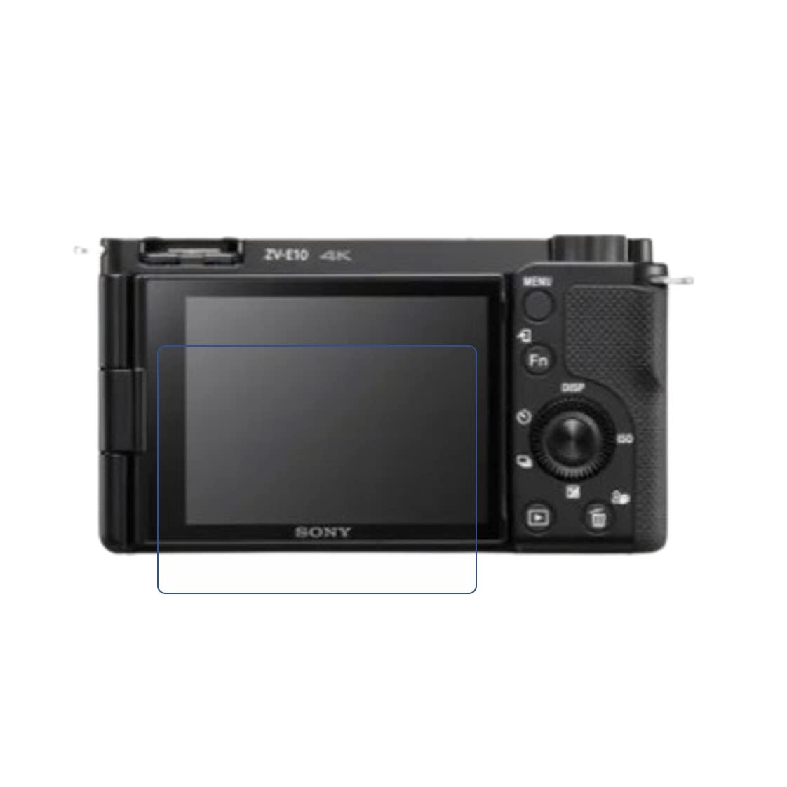 DVTECH Screen guard compatible with Sony Alpha ZV-E10 MK II 26 MP DSLR Camera | Flexible Screen protector