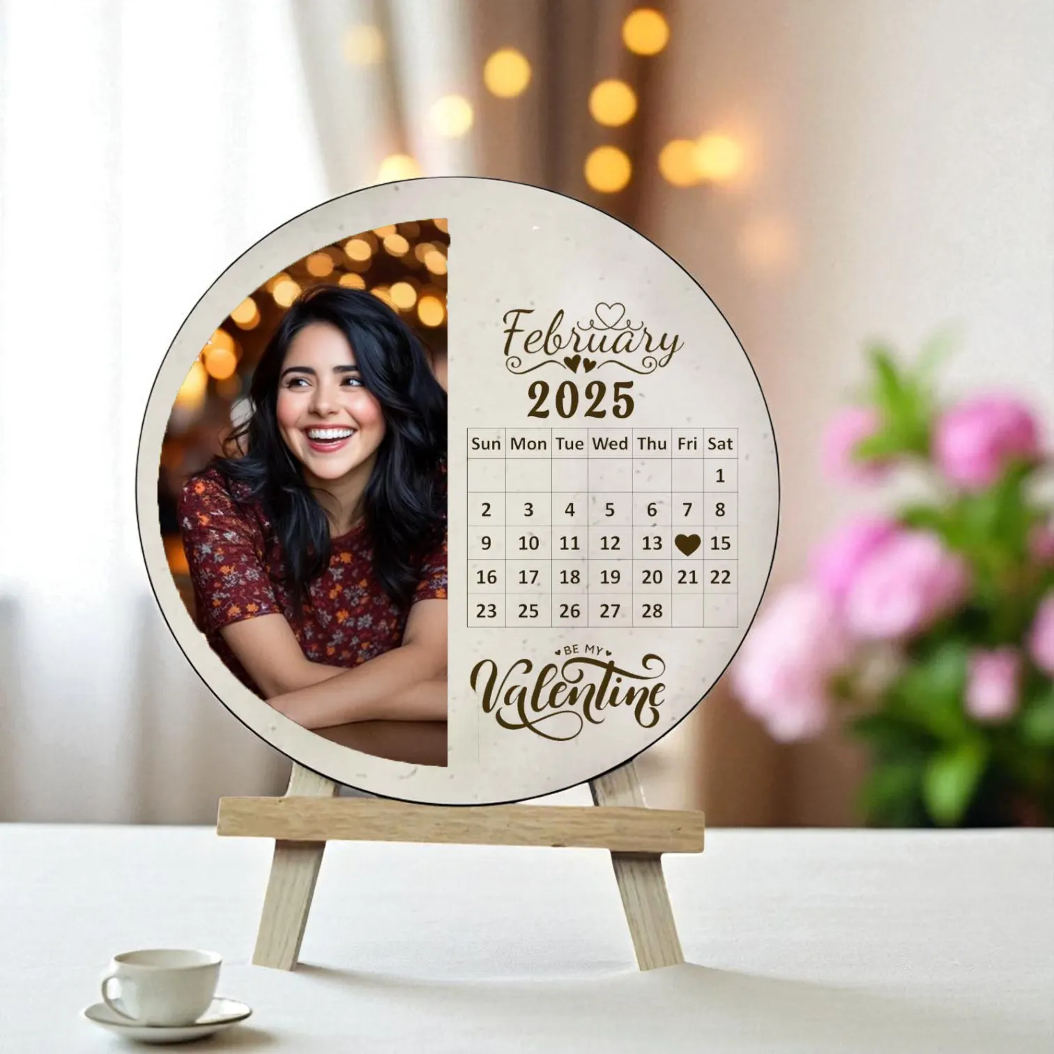 Sleek MDF Wooden Frame – Elegant Touch for Any Event