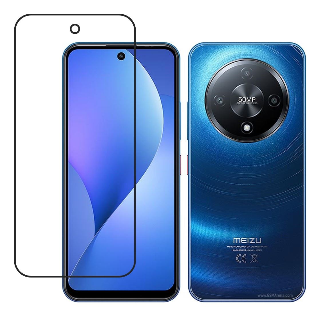 Meizu Mblu 22 Pro Compatible With Mobile Front Screen Protector (Flexible Screen Protector)