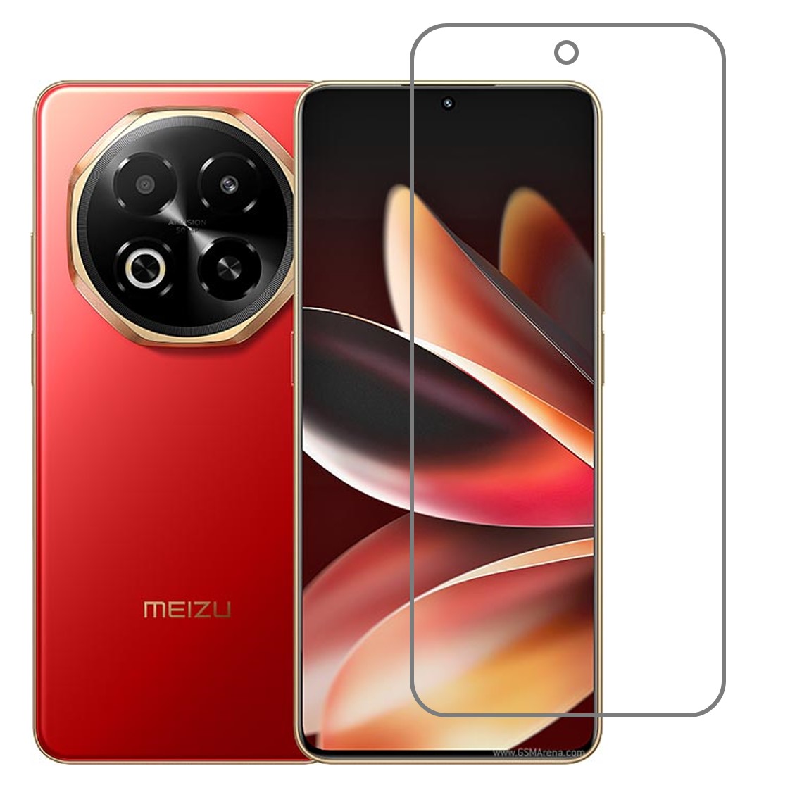 Meizu Note 16 Compatible With Mobile Front Screen Protector (Flexible Screen Protector)