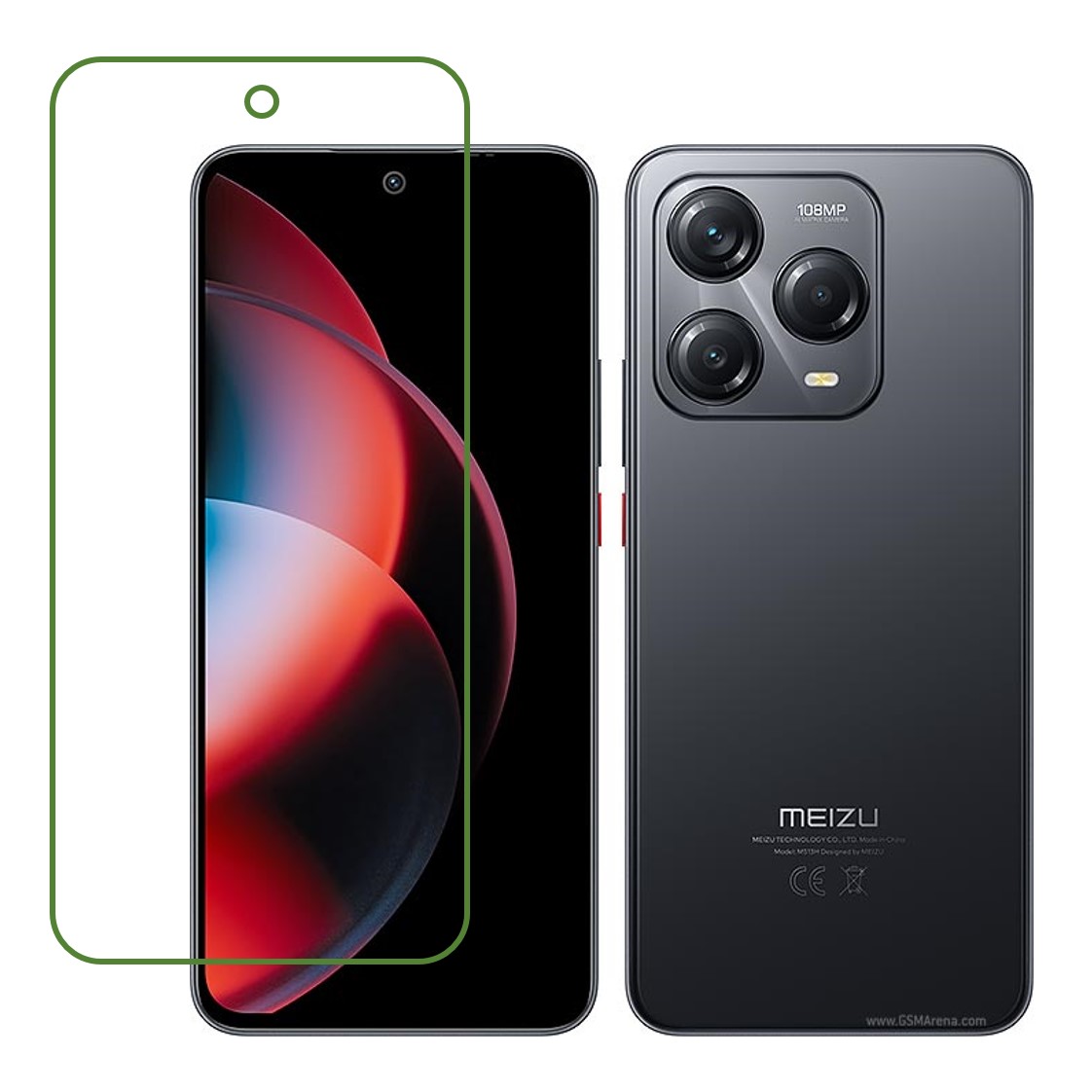 Meizu Note 22 4G Compatible With Mobile Front Screen Protector (Flexible Screen Protector)