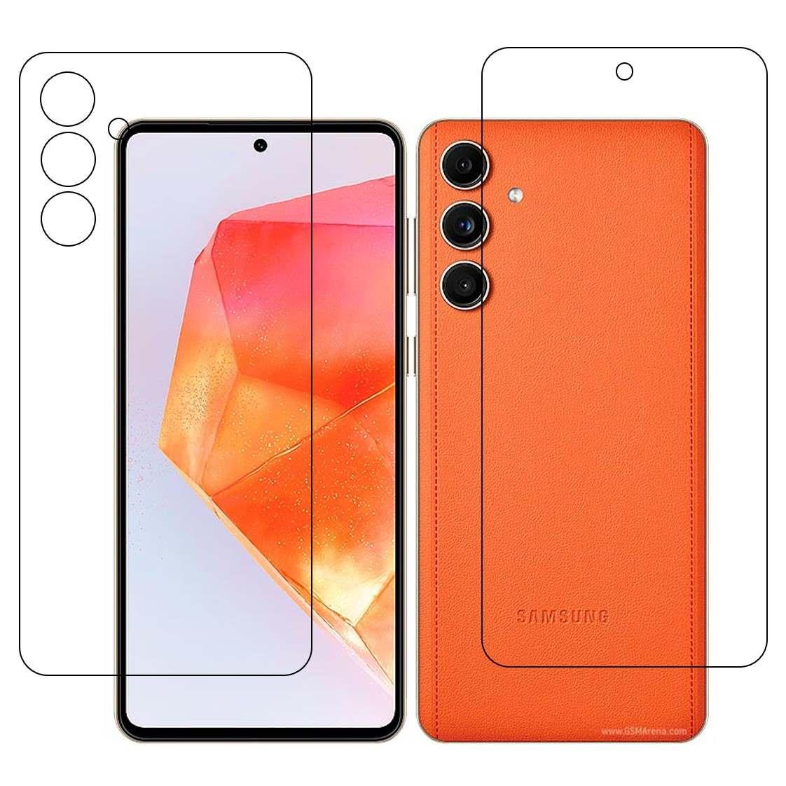 Samsung Galaxy C55 (Front & Back) 9H Protective Flexible Compatible Mobile Screen Protector