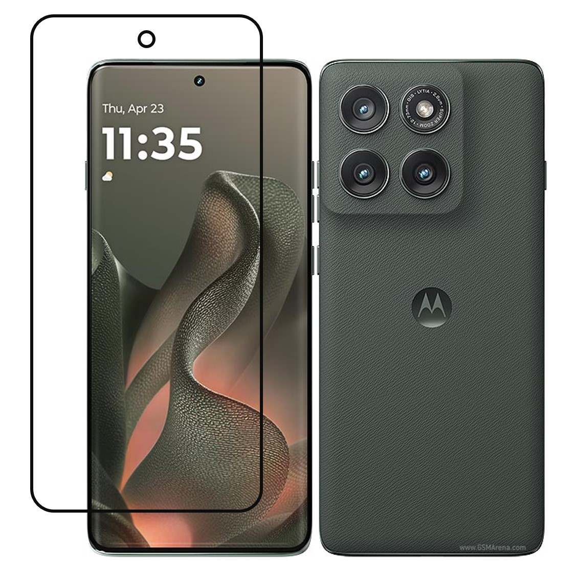 Motorola Edge (2025) Compatible With Mobile Front Screen Protector (Flexible Screen Protector)