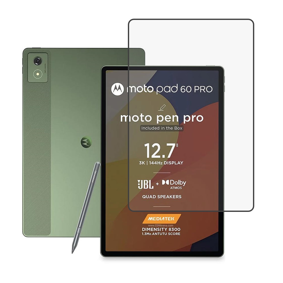 Motorola Moto Pad 60 Pro Compatible With Tablet Screen Protector (Flexible Screen Protector)