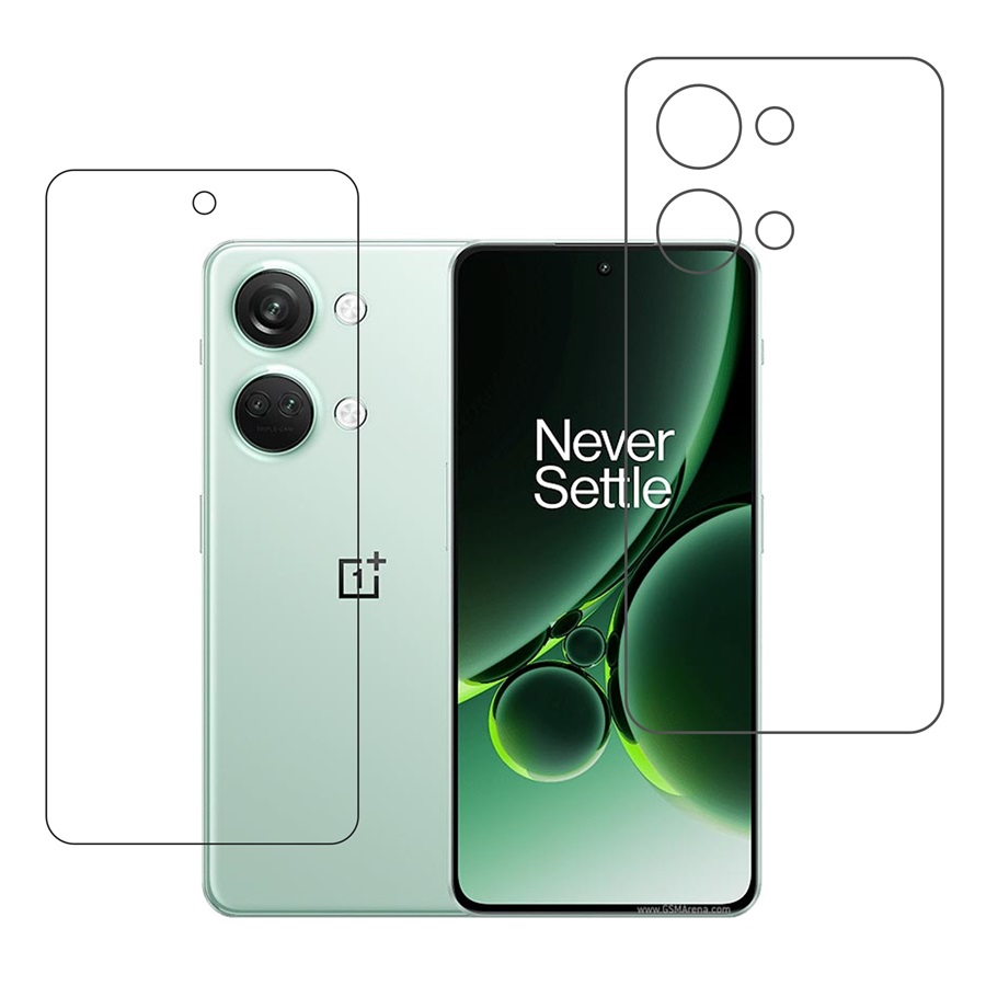 OnePlus Nord 3 Protective Front & Back Compatible Mobile Screen Protector