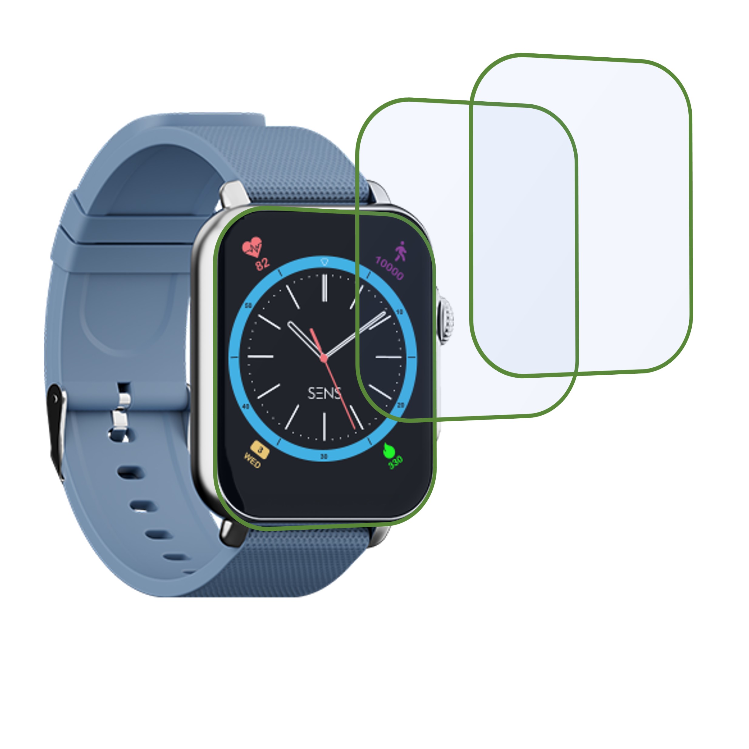 SENS EDYSON 3 Smartwatch Screen Protector 9H Protective Compatible Flexible