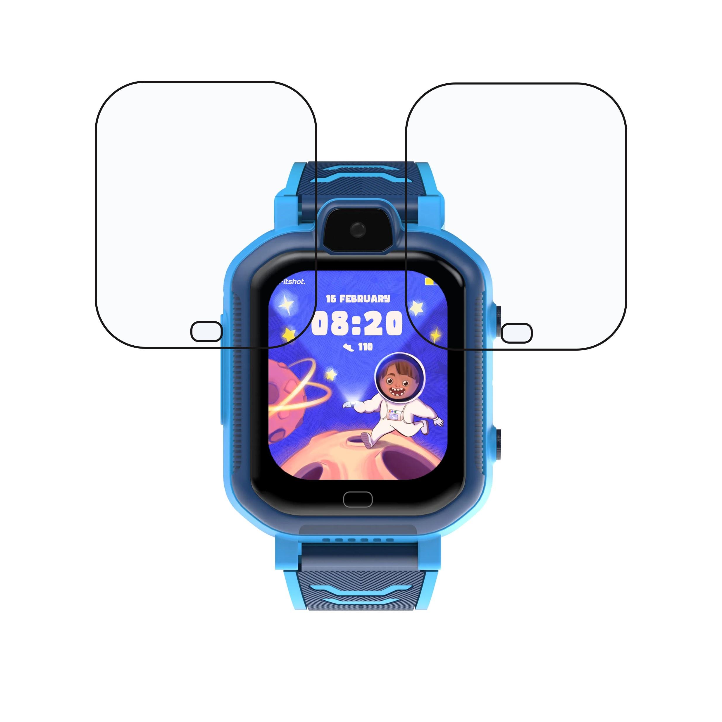 Fitshot Junior Smartwatch Screen Protector 9H Protective Compatible Flexible