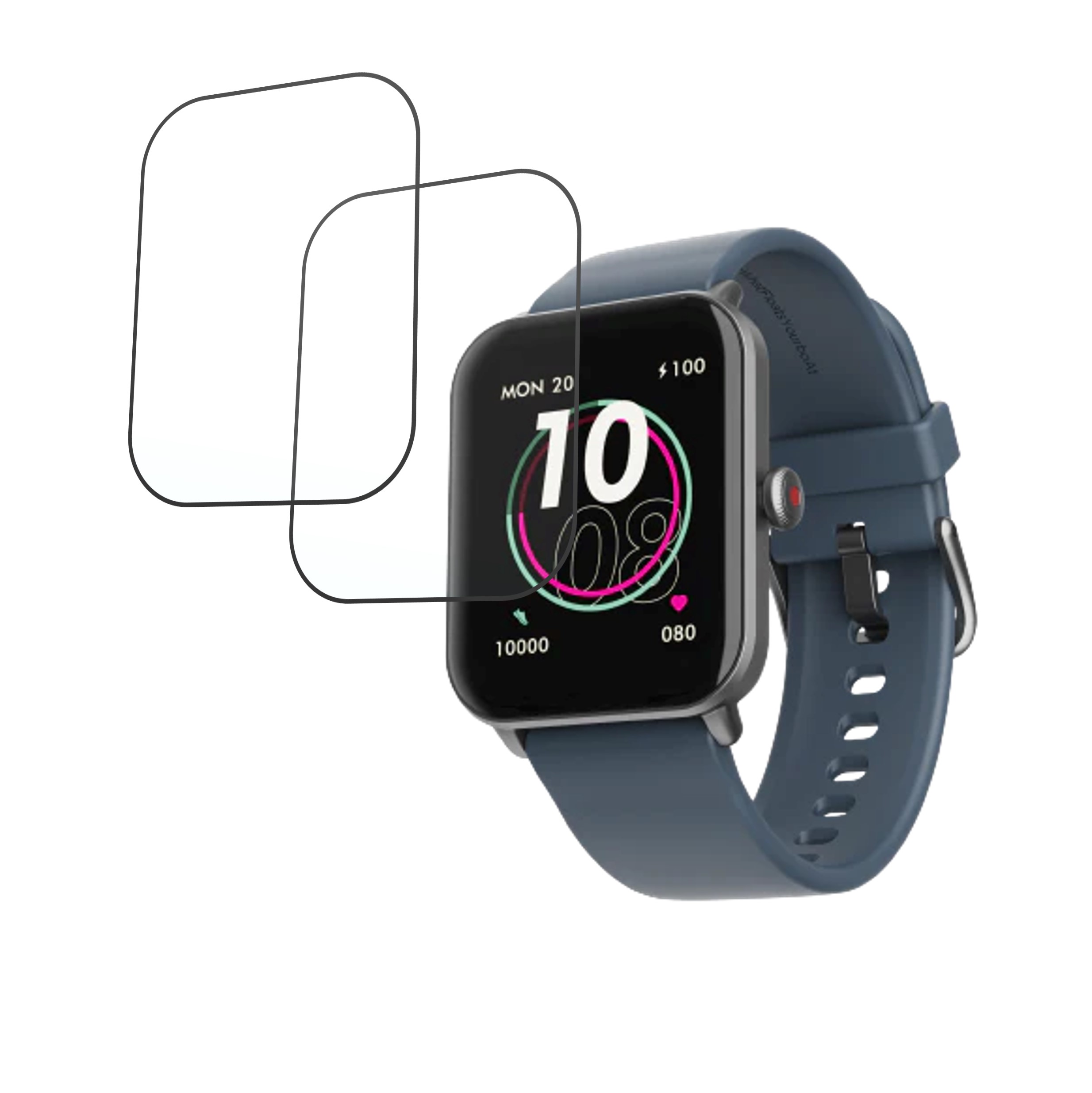 boAt Wave Fury Smartwatch Screen Protector 9H Protective Compatible Flexible